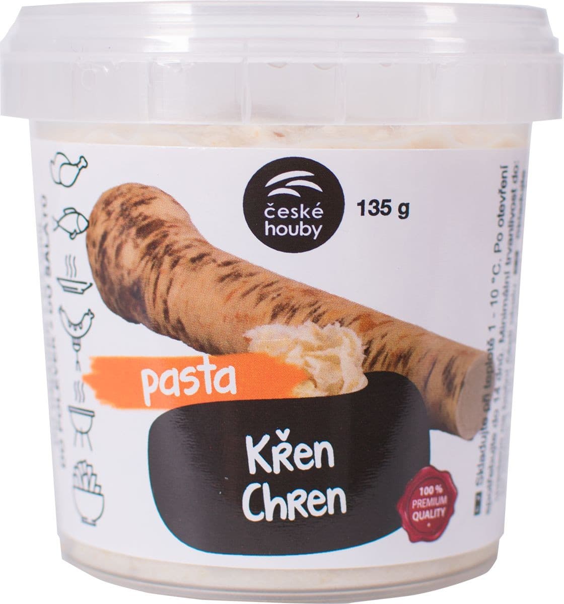 České Houby Pasta křen 135 g