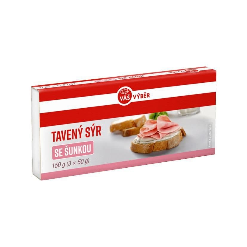 Váš Výběr Tavený sýr se šunkou 150 g