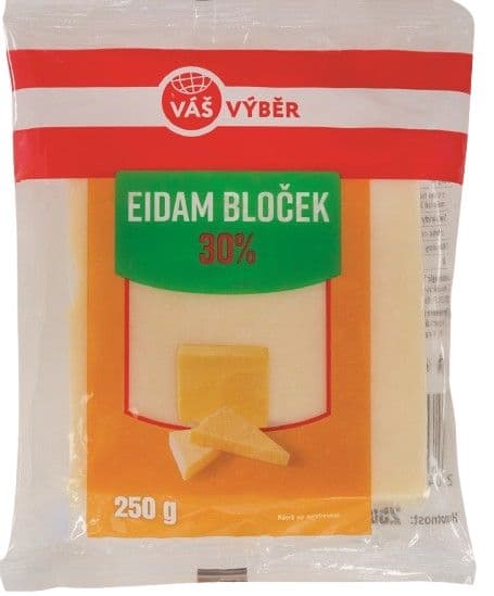 Váš Výběr Eidam 30% bloček 250g