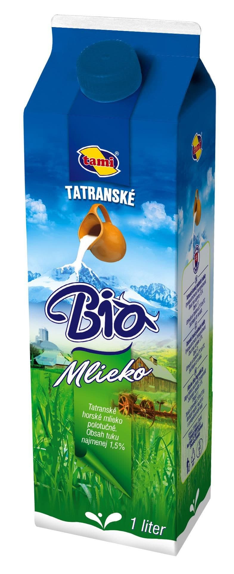 BIO Tatranské čerstvé mléko 1,5% 1l