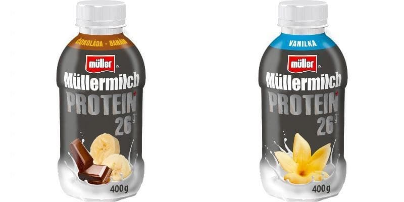 Müllermilch Protein různé příchutě 400 g