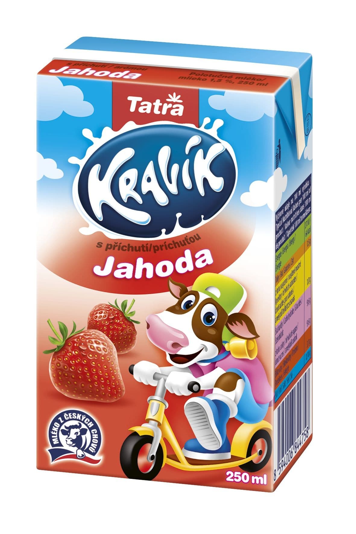 Tatra Kravík jahodový 250 ml
