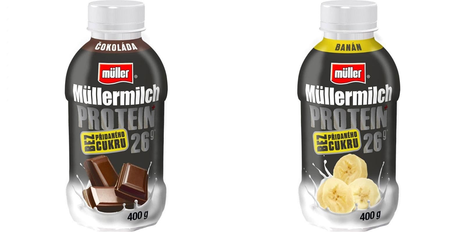 Müllermilch Zero Protein různé příchutě 400g