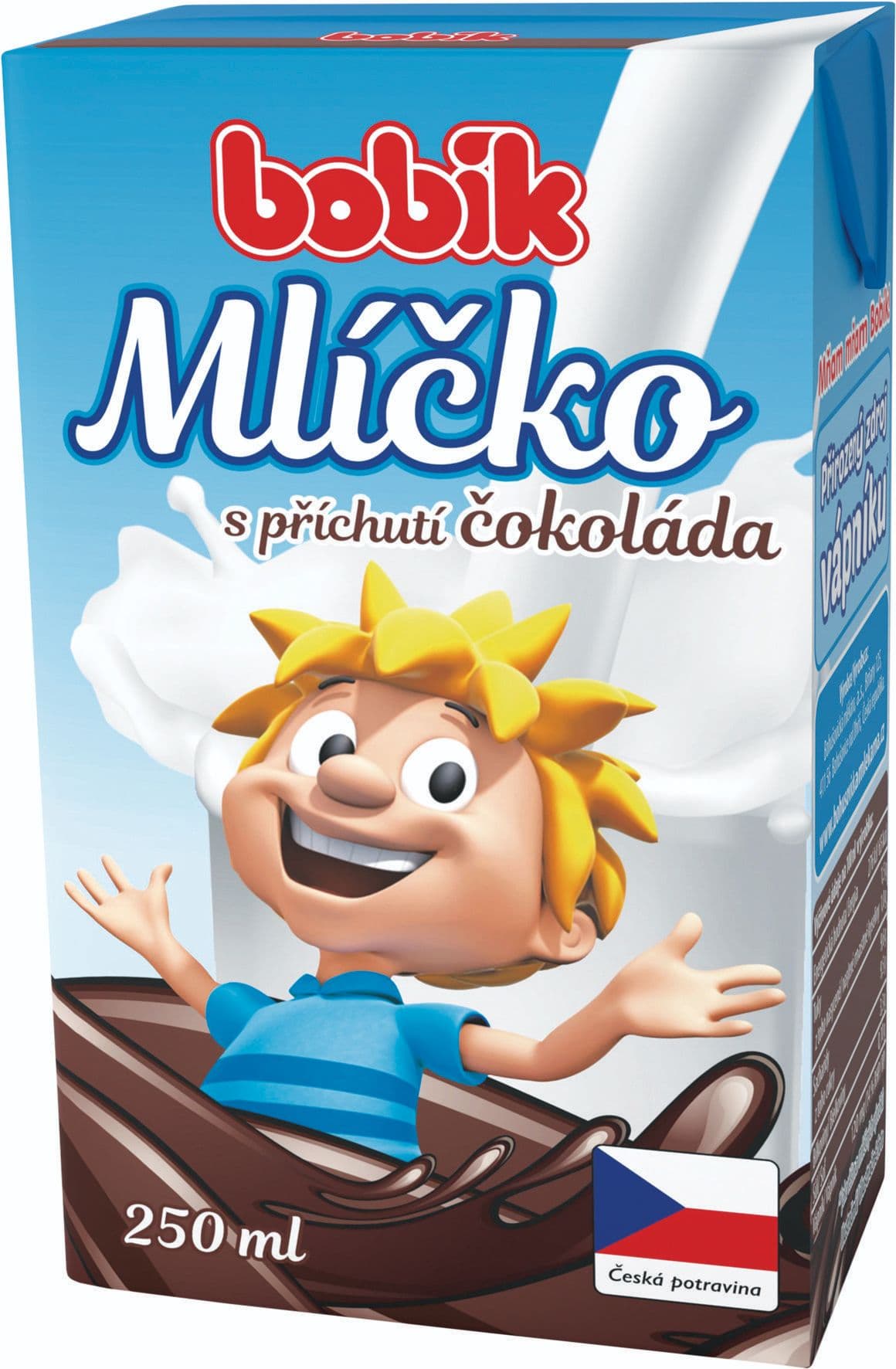Bobík Mlíčko s příchutí čokoláda 250 ml