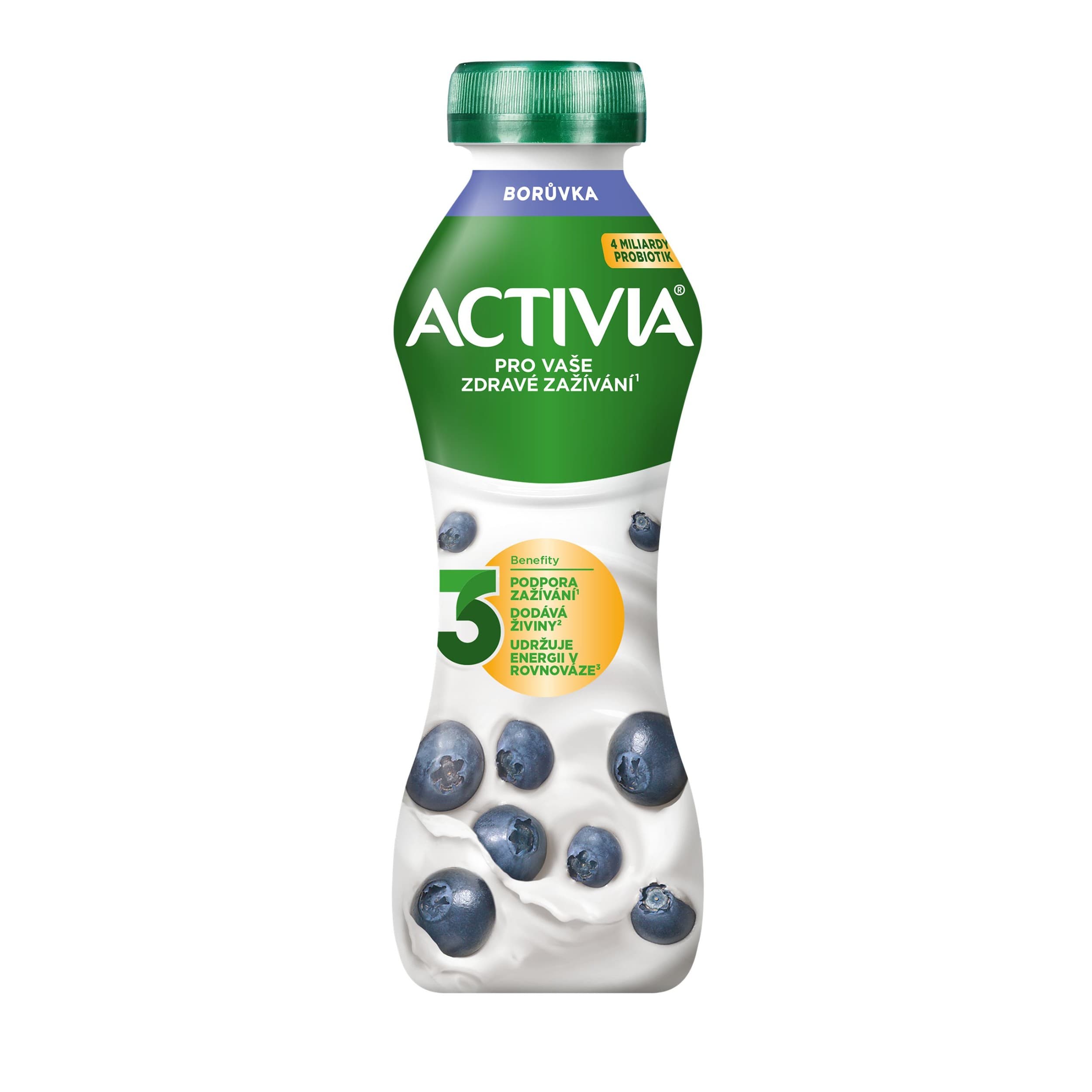 Activia Zakysaný nápoj s bifidokulturou borůvka 280g