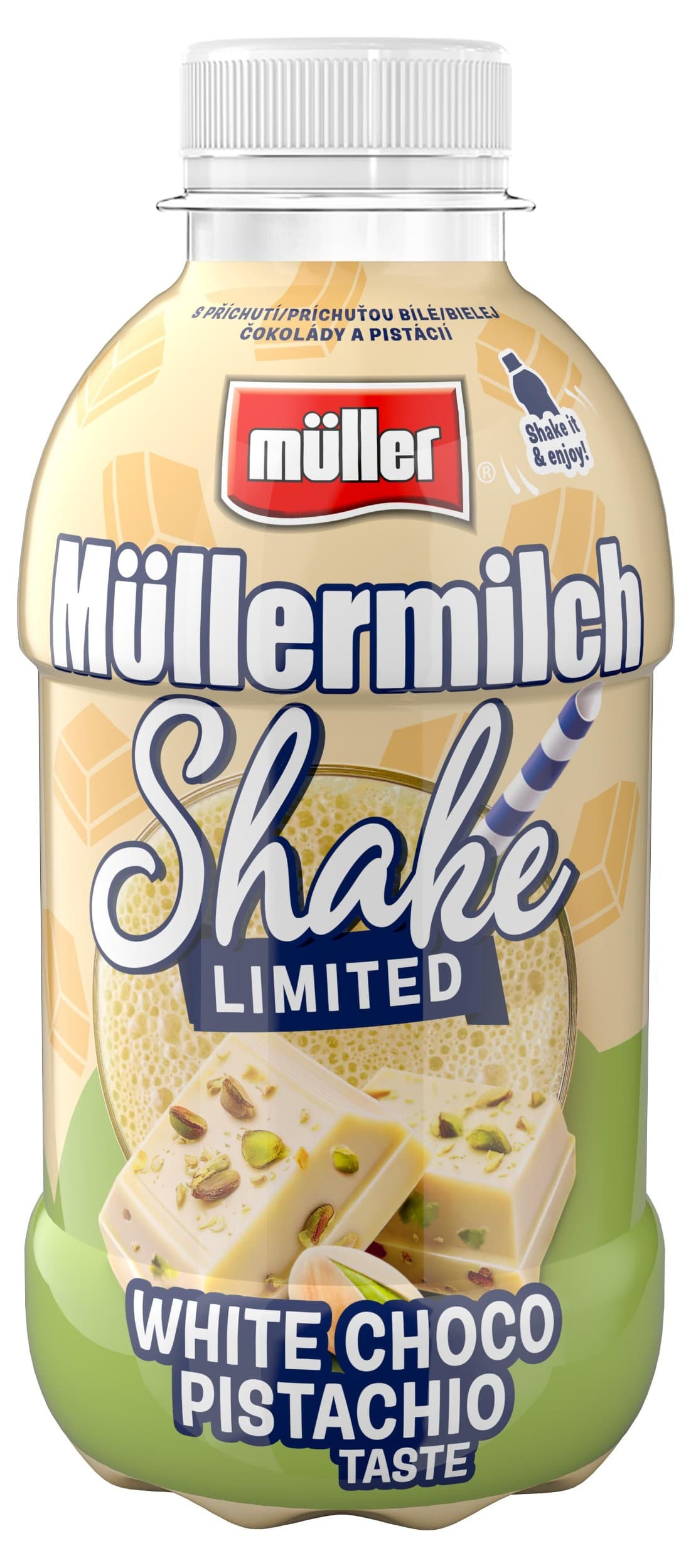 Müllermilch Shake různé příchutě 3,5% 400g