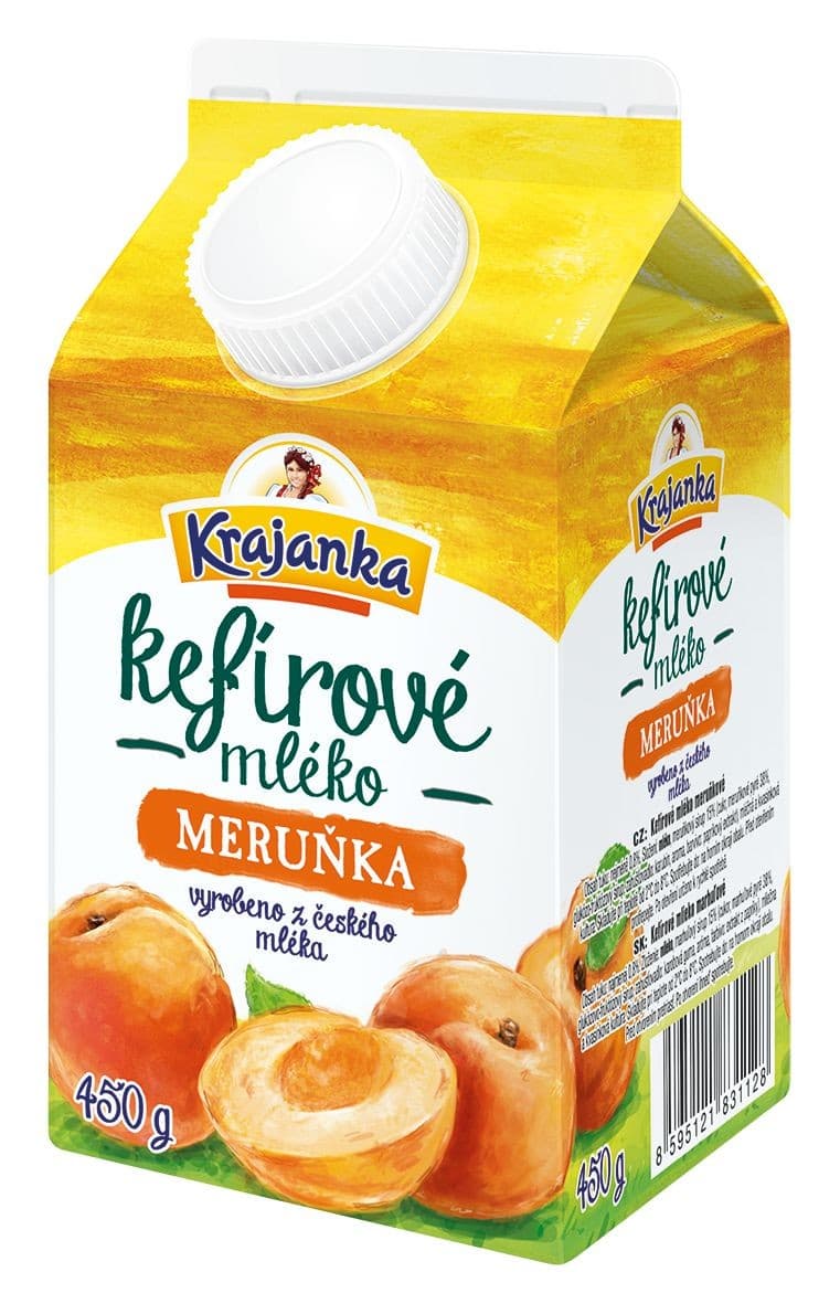 Krajanka Kefír meruňka 450 g
