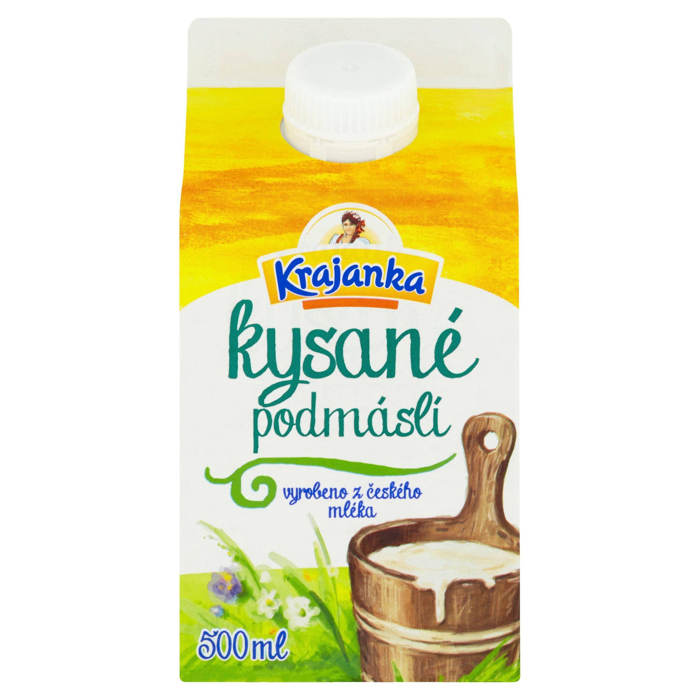 Krajanka Podmáslí natur 500 ml