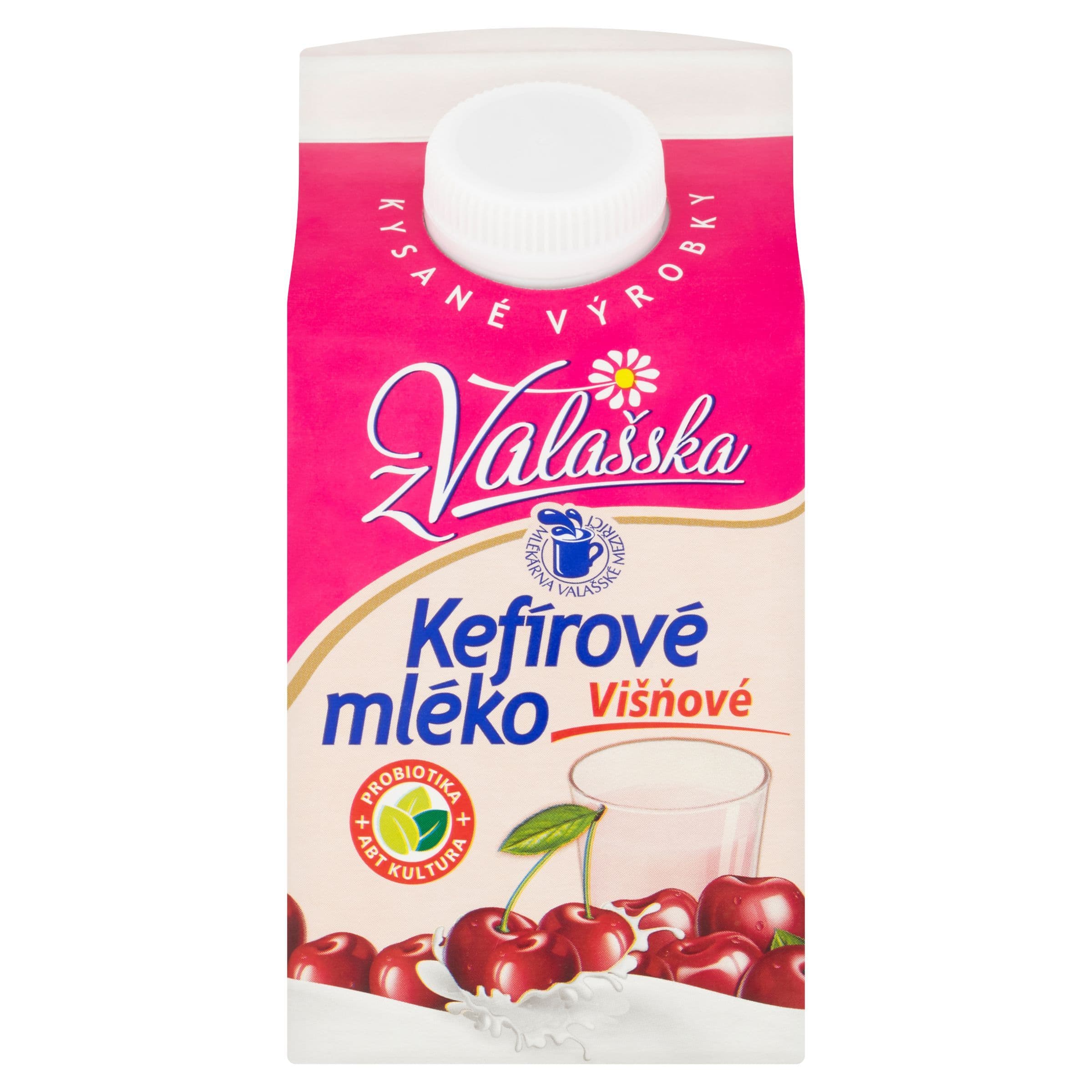 Mlékárna Valašské Meziříčí Kefírové mléko nízkotučné višňové 450 g
