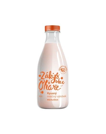 Mlékárna Ohaře, Zákys  z obce Ohaře meruňkový, 0,5l