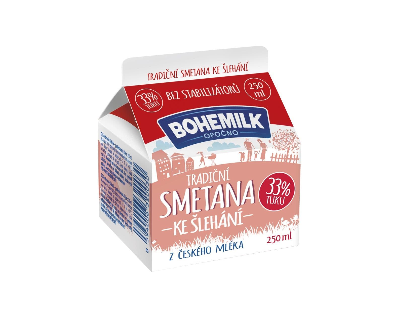 Moravia Lacto Smetana ke šlehání 33% 250 ml