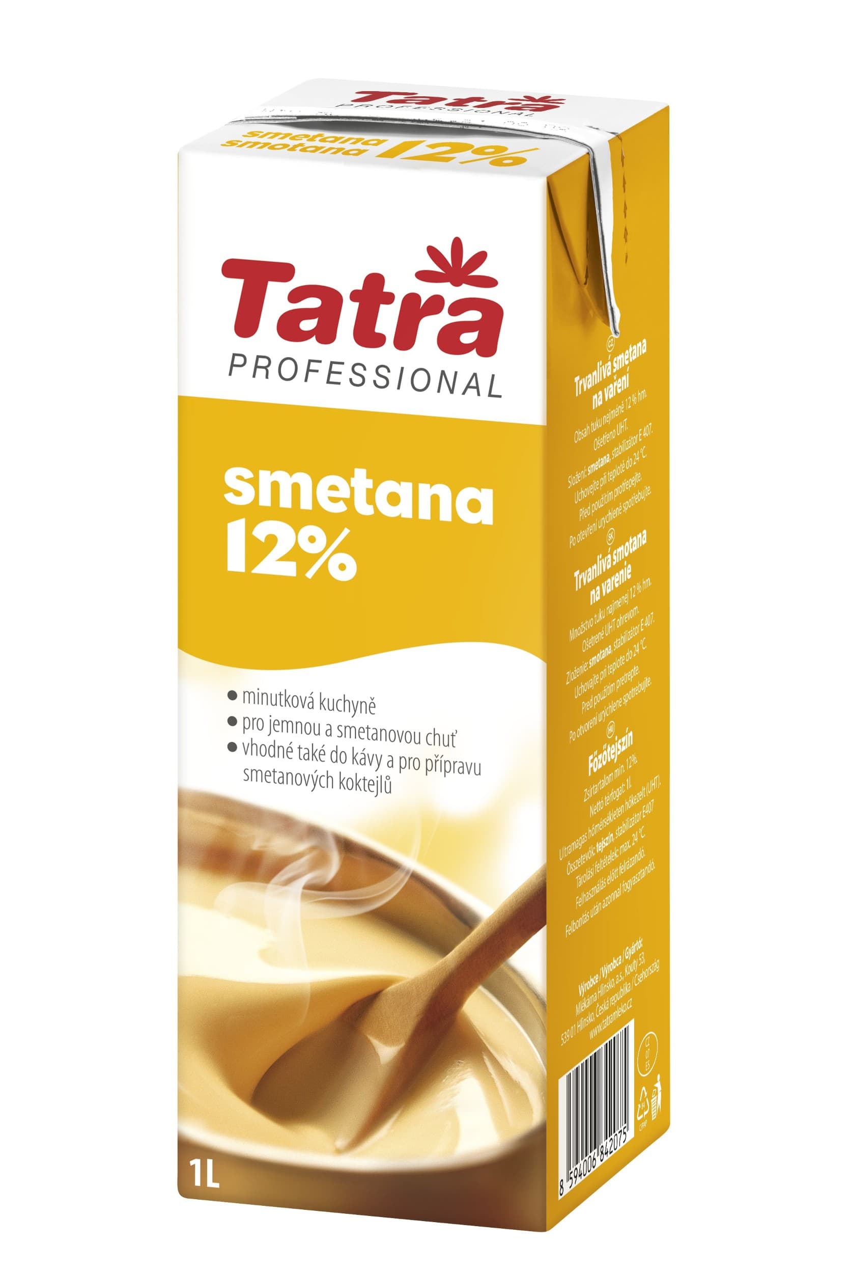 Tatra Professional smetana na vaření 12% 1 l