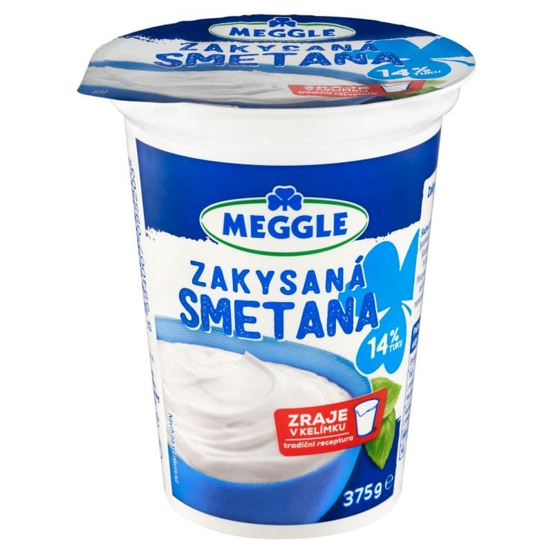 Meggle Zakysaná smetana 14% 375 g
