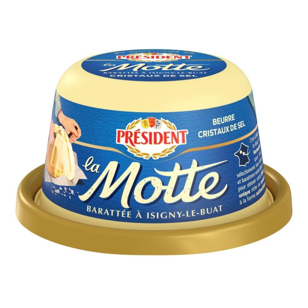 Président La Motte máslo s mořskou solí 250 g
