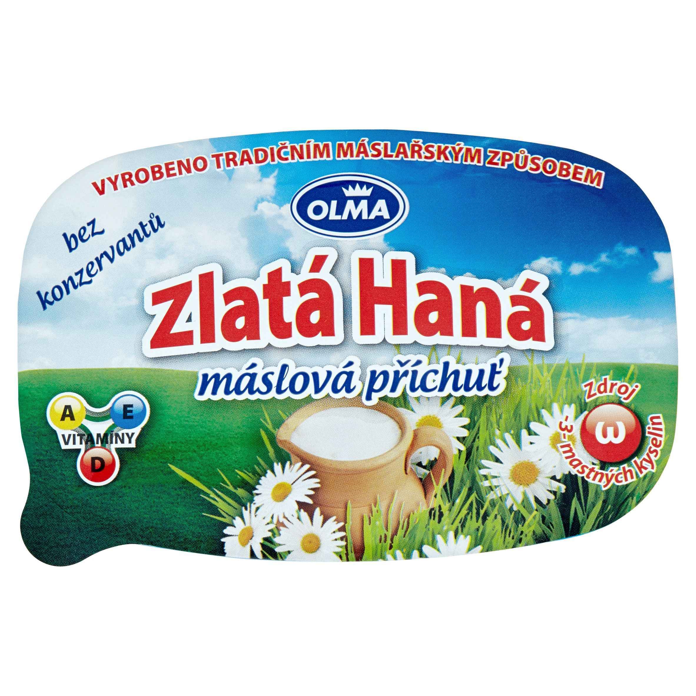 Olma Zlatá Haná máslová příchuť 300 g