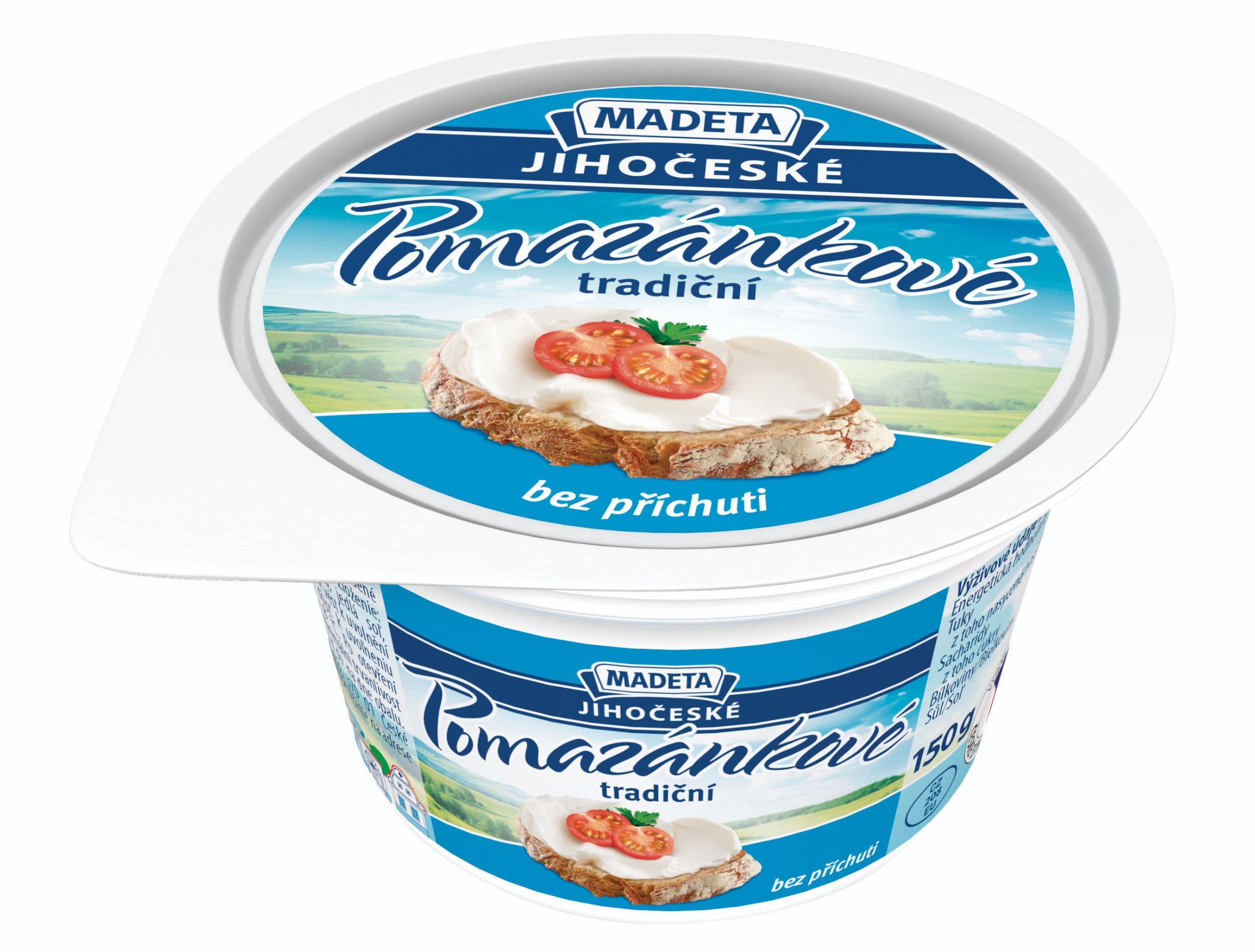 Madeta Jihočeské pomazánkové tradiční bez příchuti 150 g