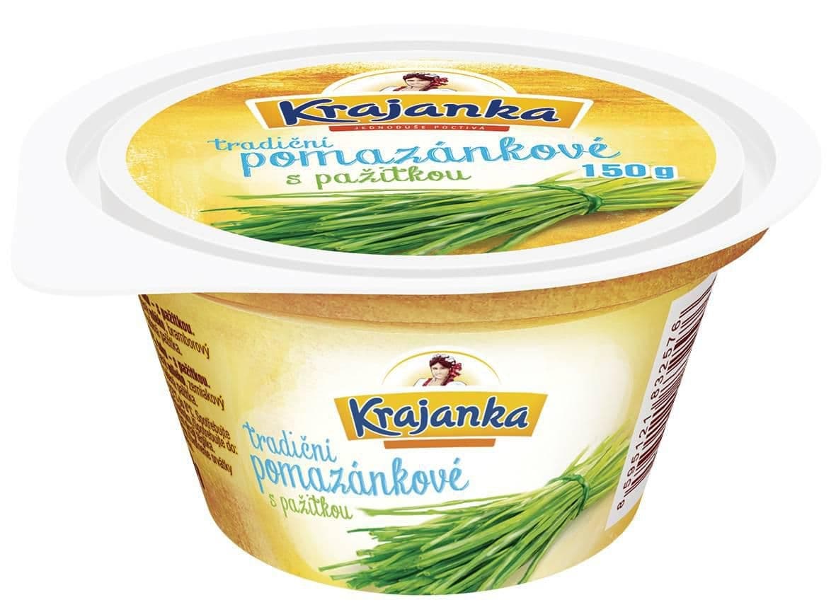 Krajanka Tradiční pomazánkové s pažitkou 150g
