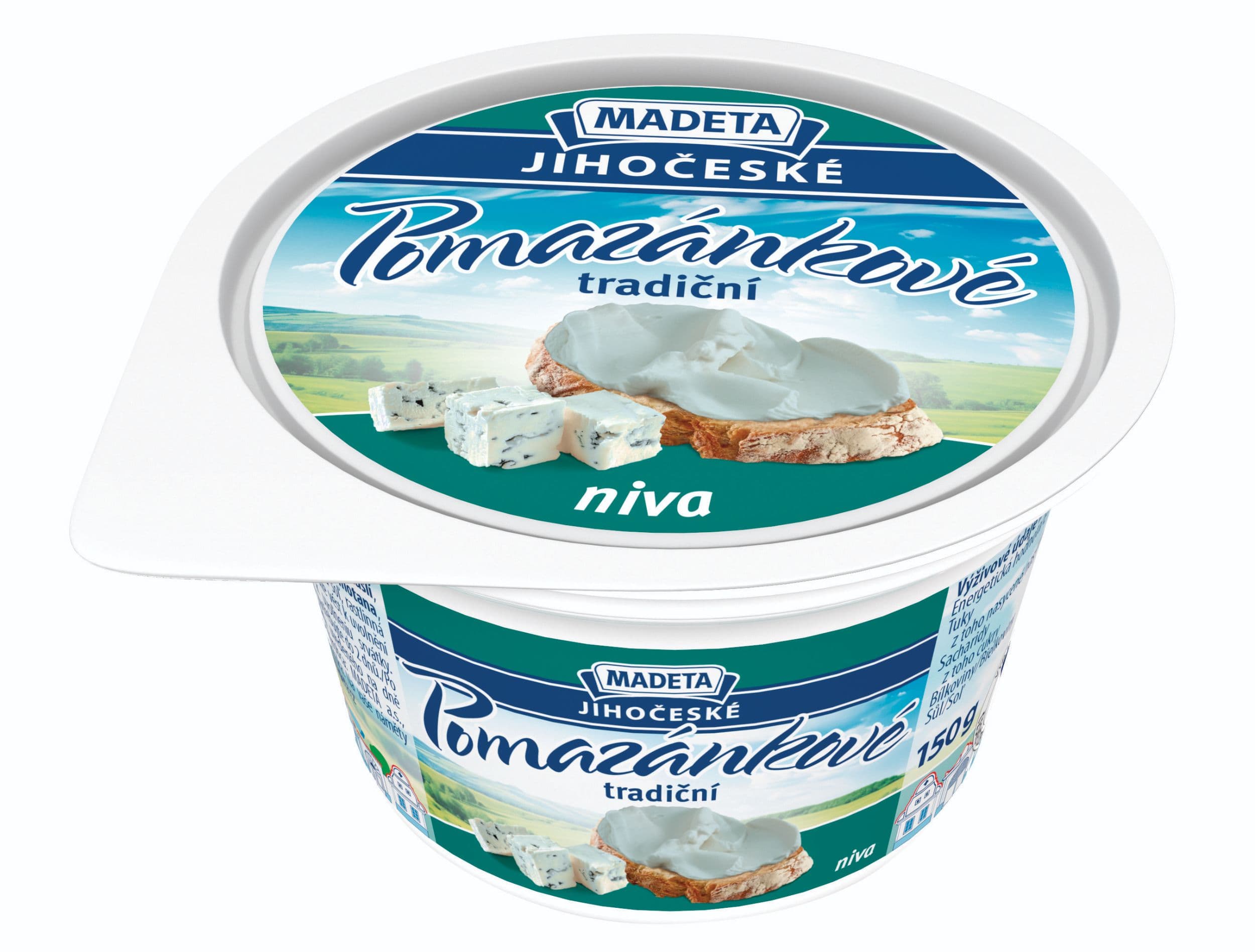 Madeta Jihočeské pomazánkové tradiční niva 150 g