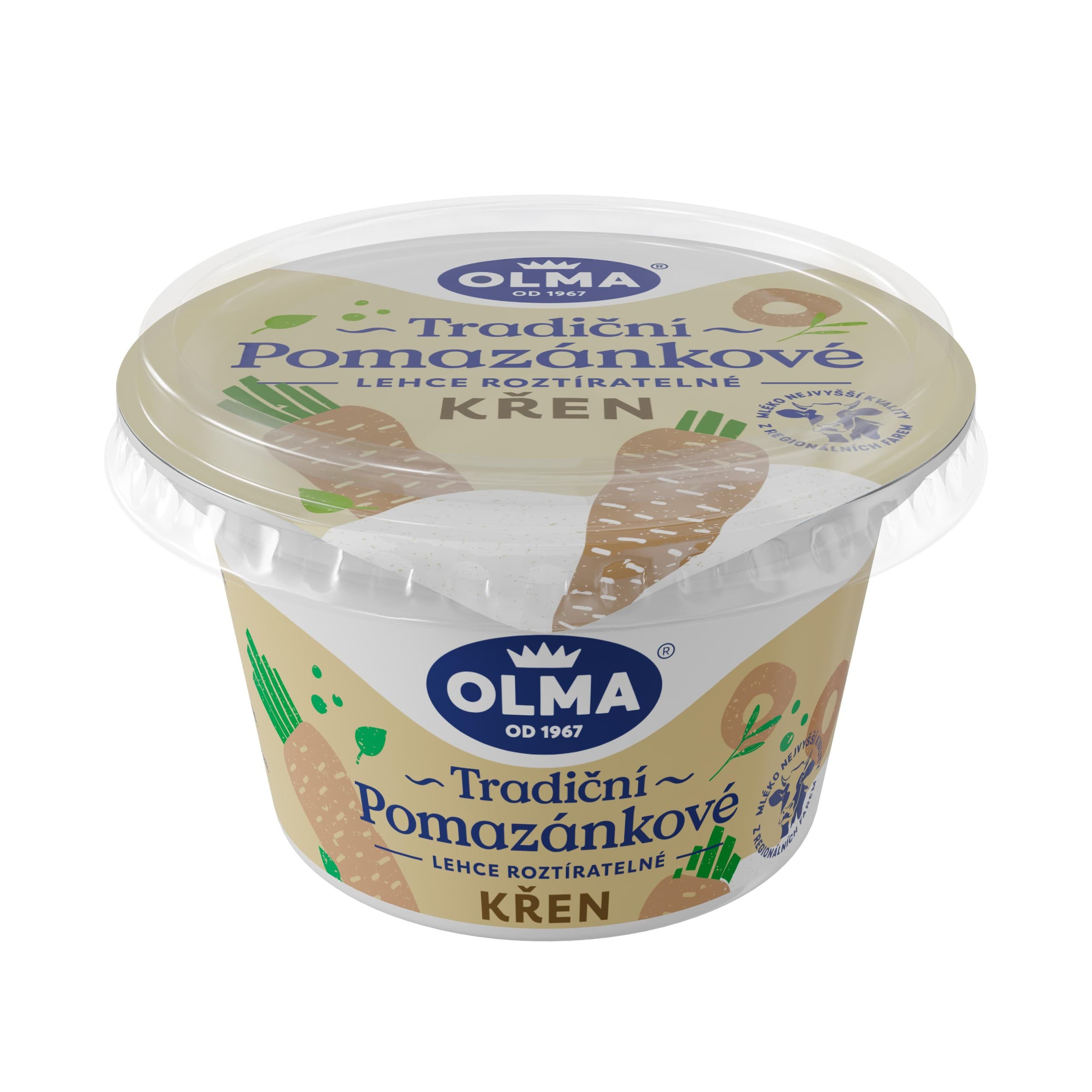 Olma Tradiční pomazánkové křen 32% 150g