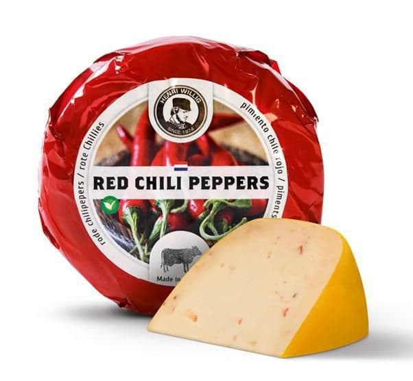 Henri Willig Baby Gouda Chilli pepper 280g