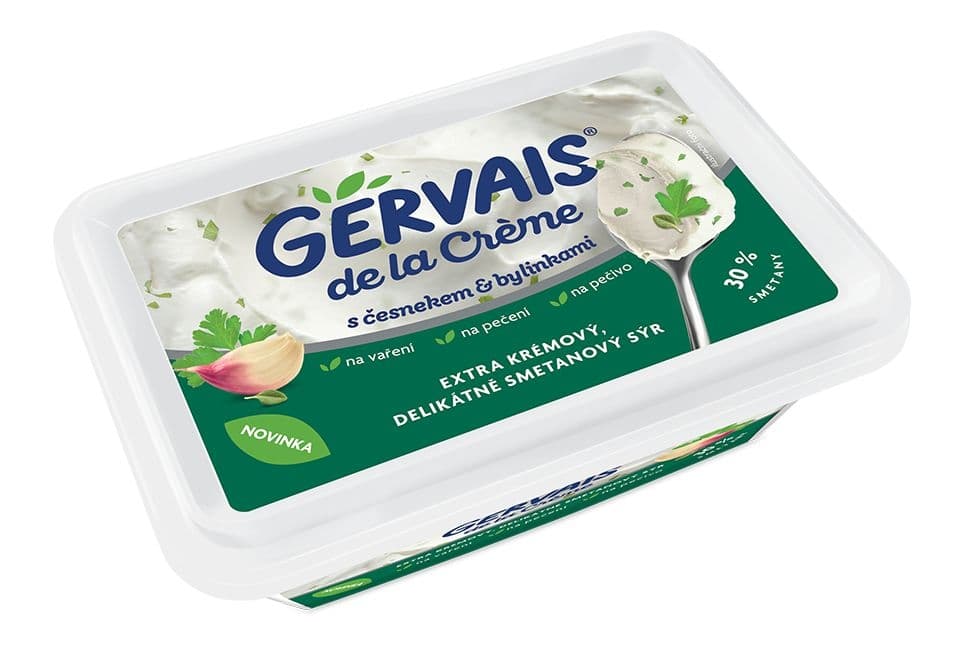 Gervais de la Crème s česnekem a bylinkami 180g