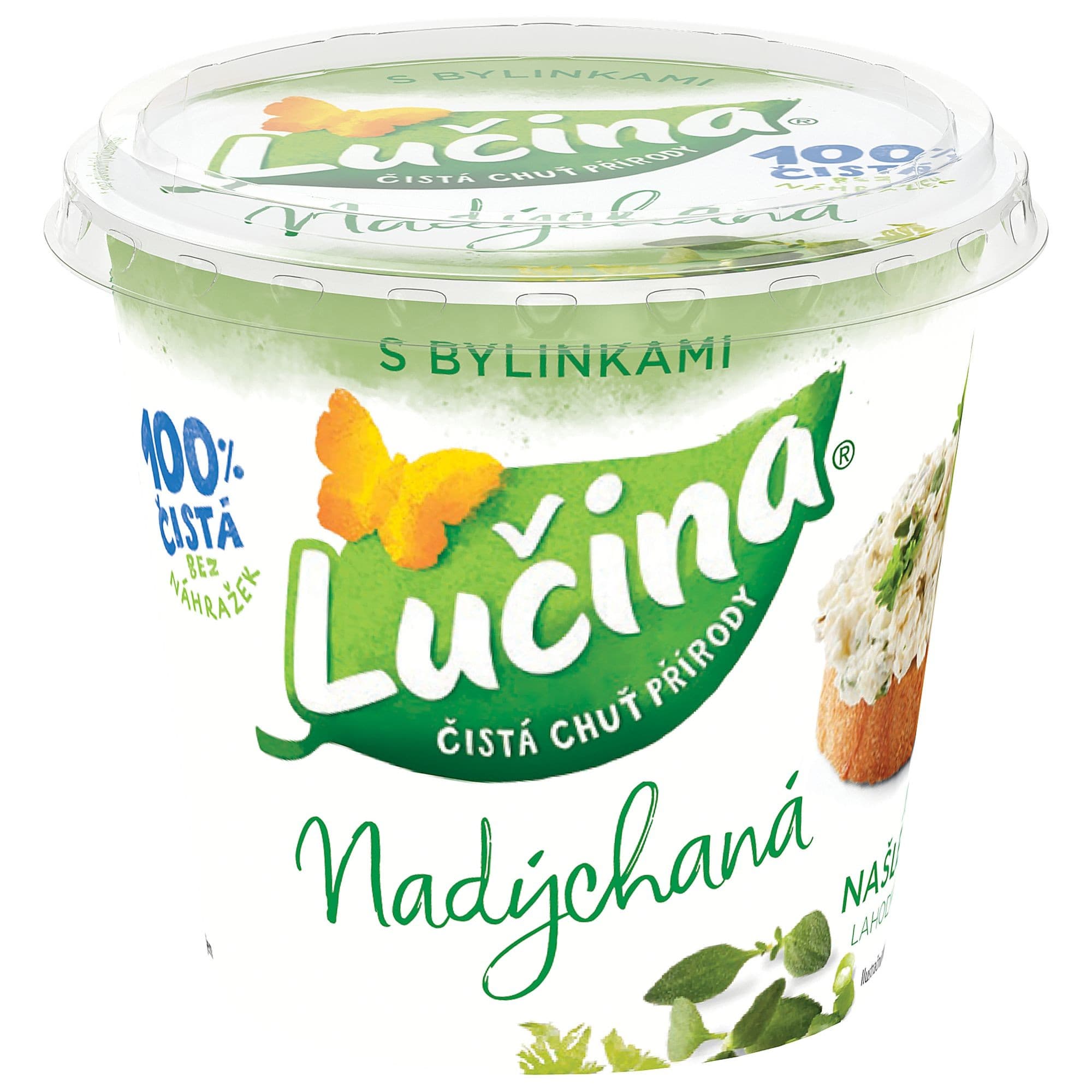 Lučina Nadýchaná s bylinkami 140 g