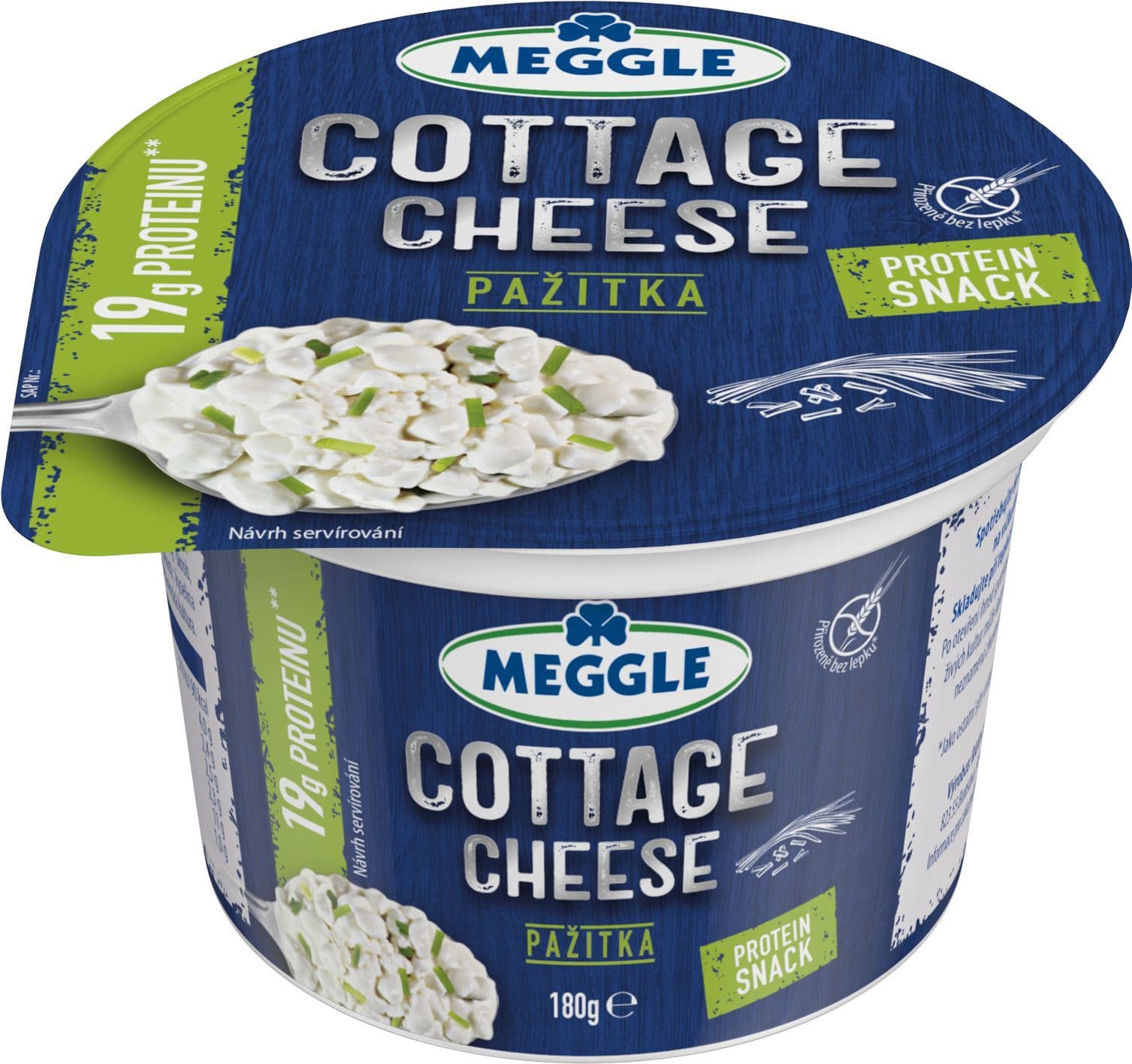 Meggle Cottage Cheese Čerstvý sýr pažitka 180 g