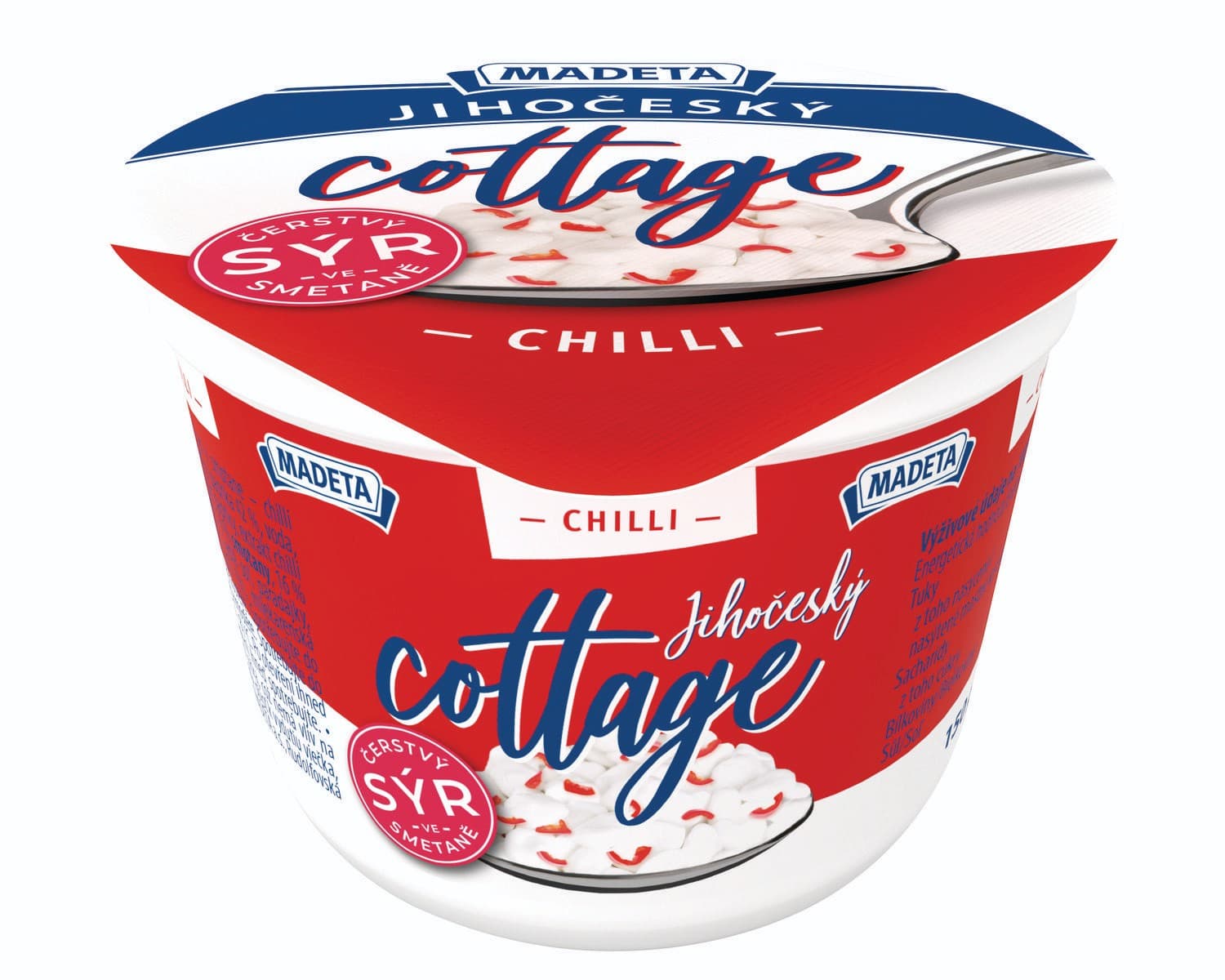 Madeta Jihočeský cottage s chilli 150 g