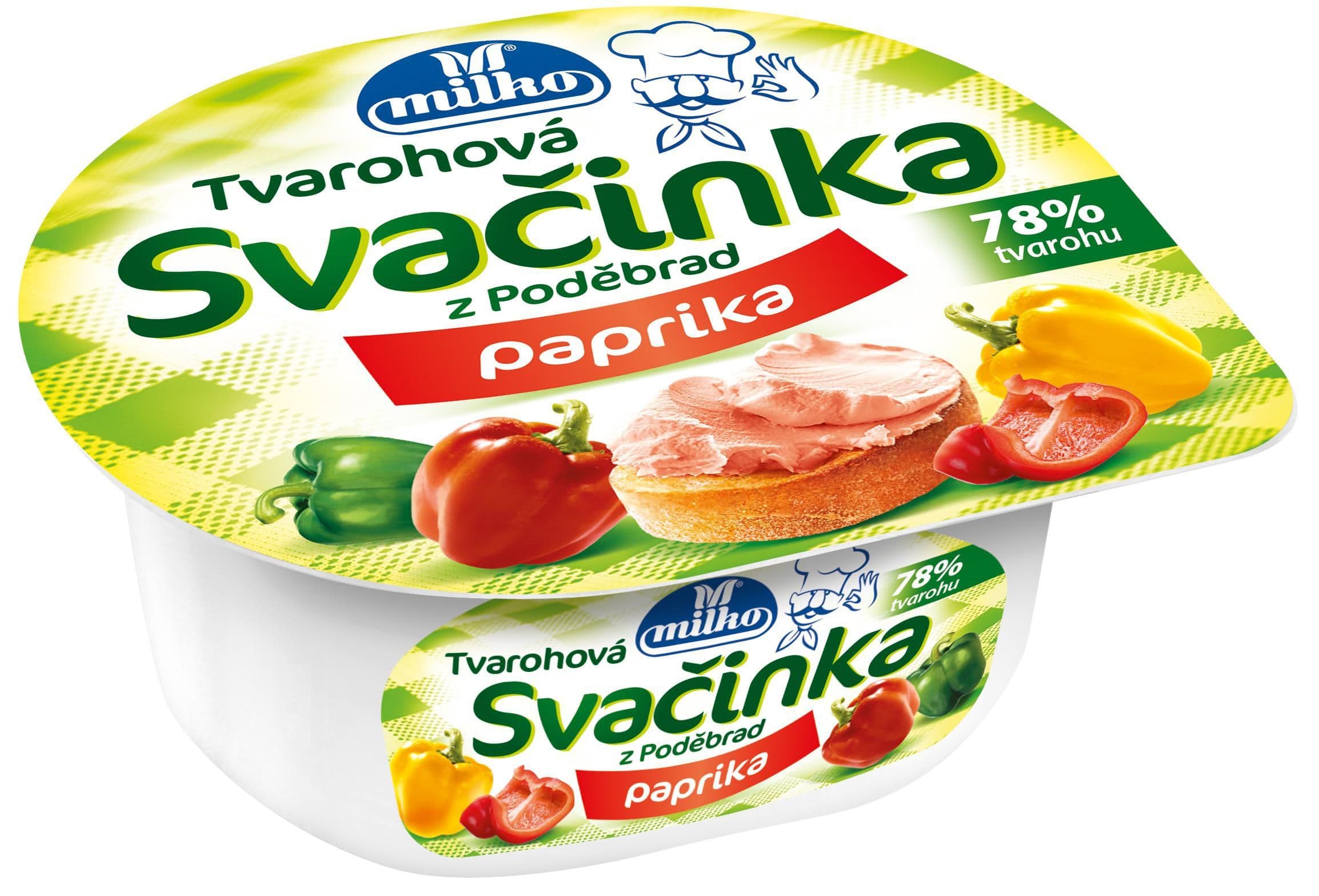 Milko Tvarohová svačinka paprika 130 g