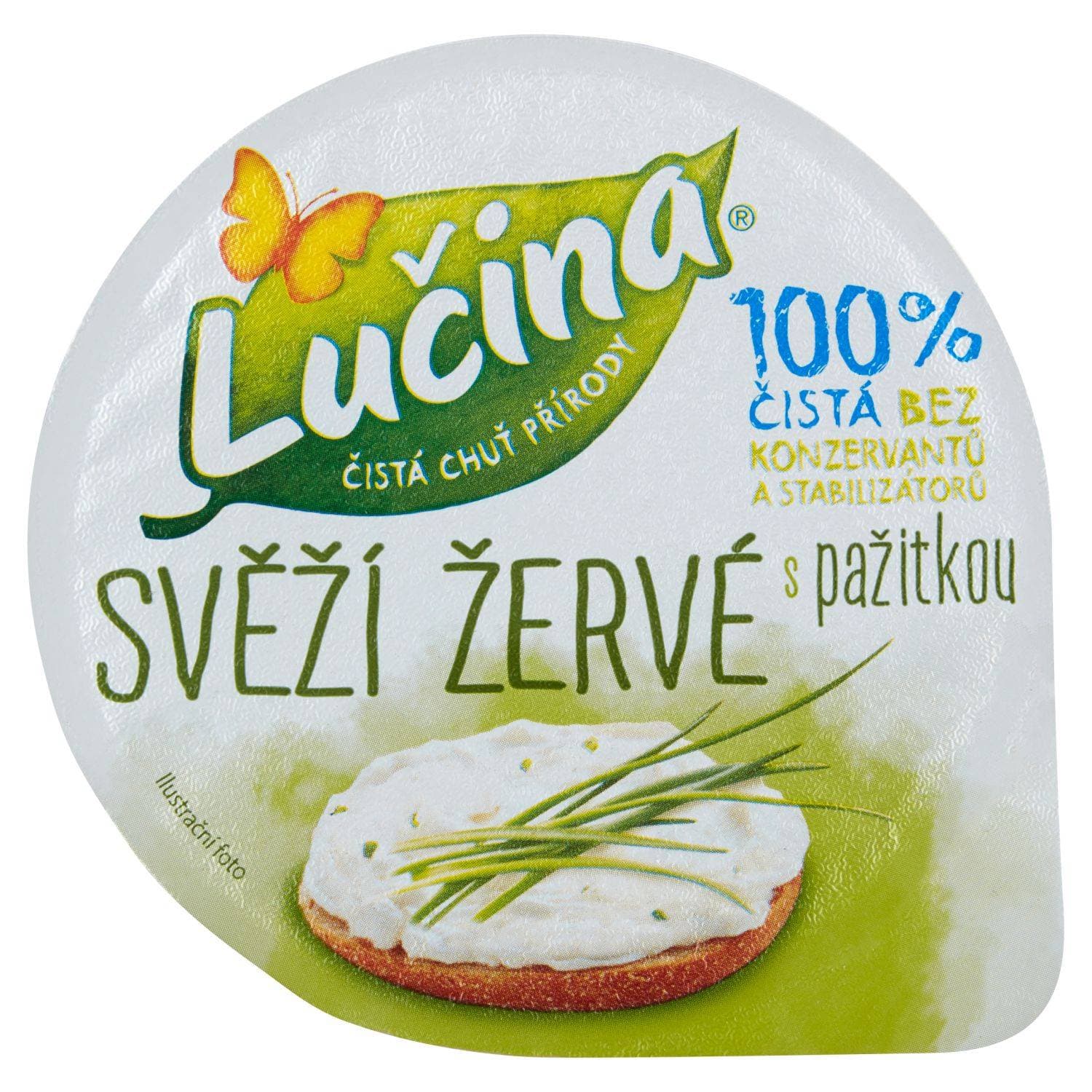 Lučina Svěží Žervé s pažitkou 80 g