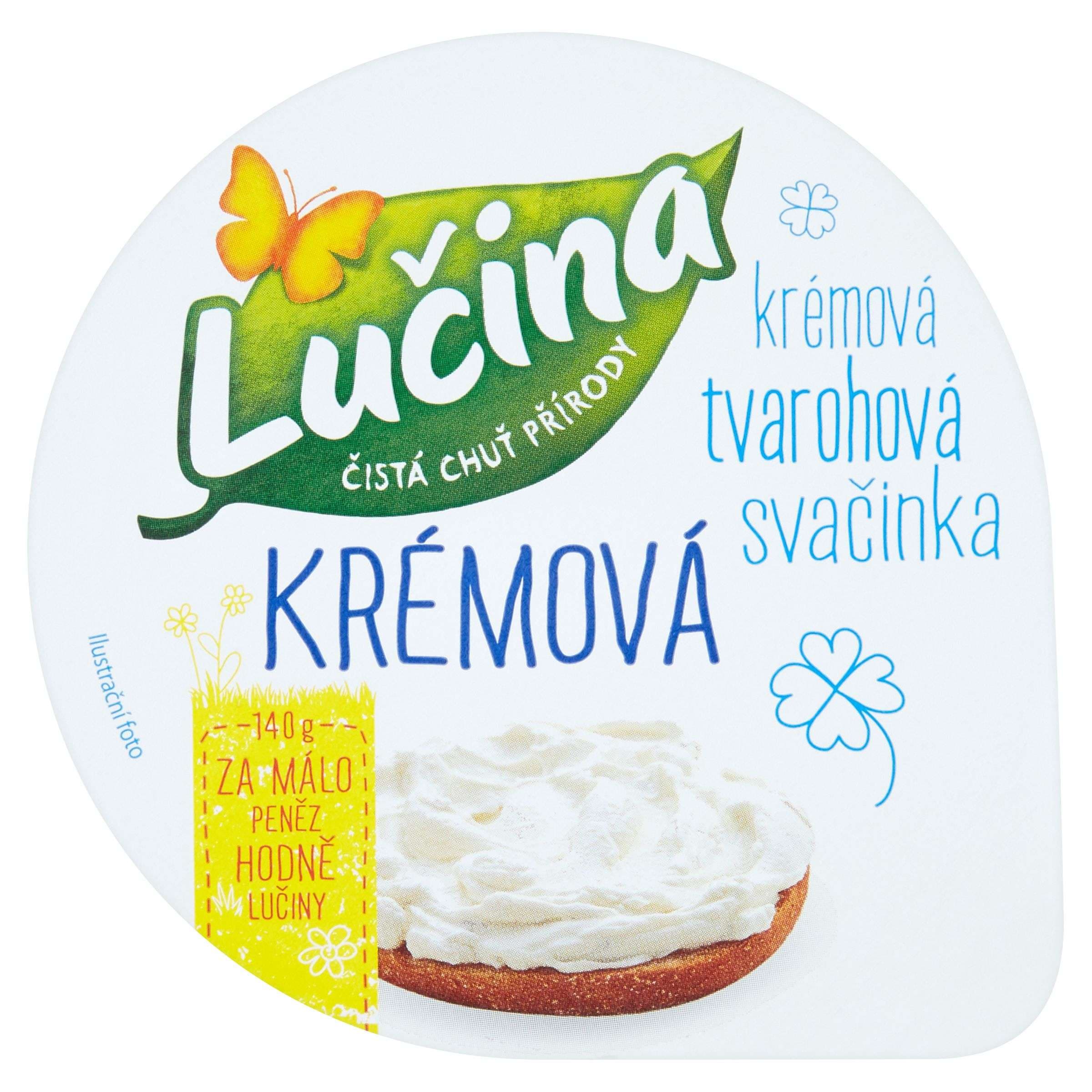 Lučina Krémová natur 140g