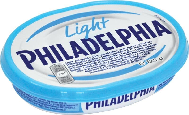 Philadelphia Light smetanový sýr 125 g