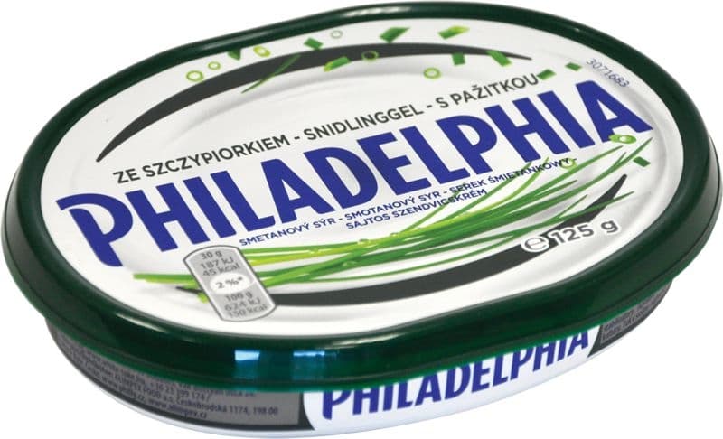 Philadelphia Original Smetanový sýr s pažitkou 125 g