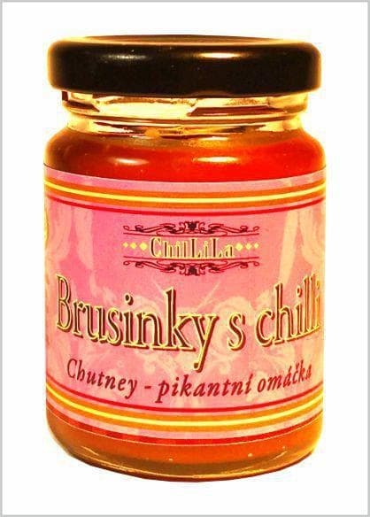 Chutney brusinky s chilli 100 ml