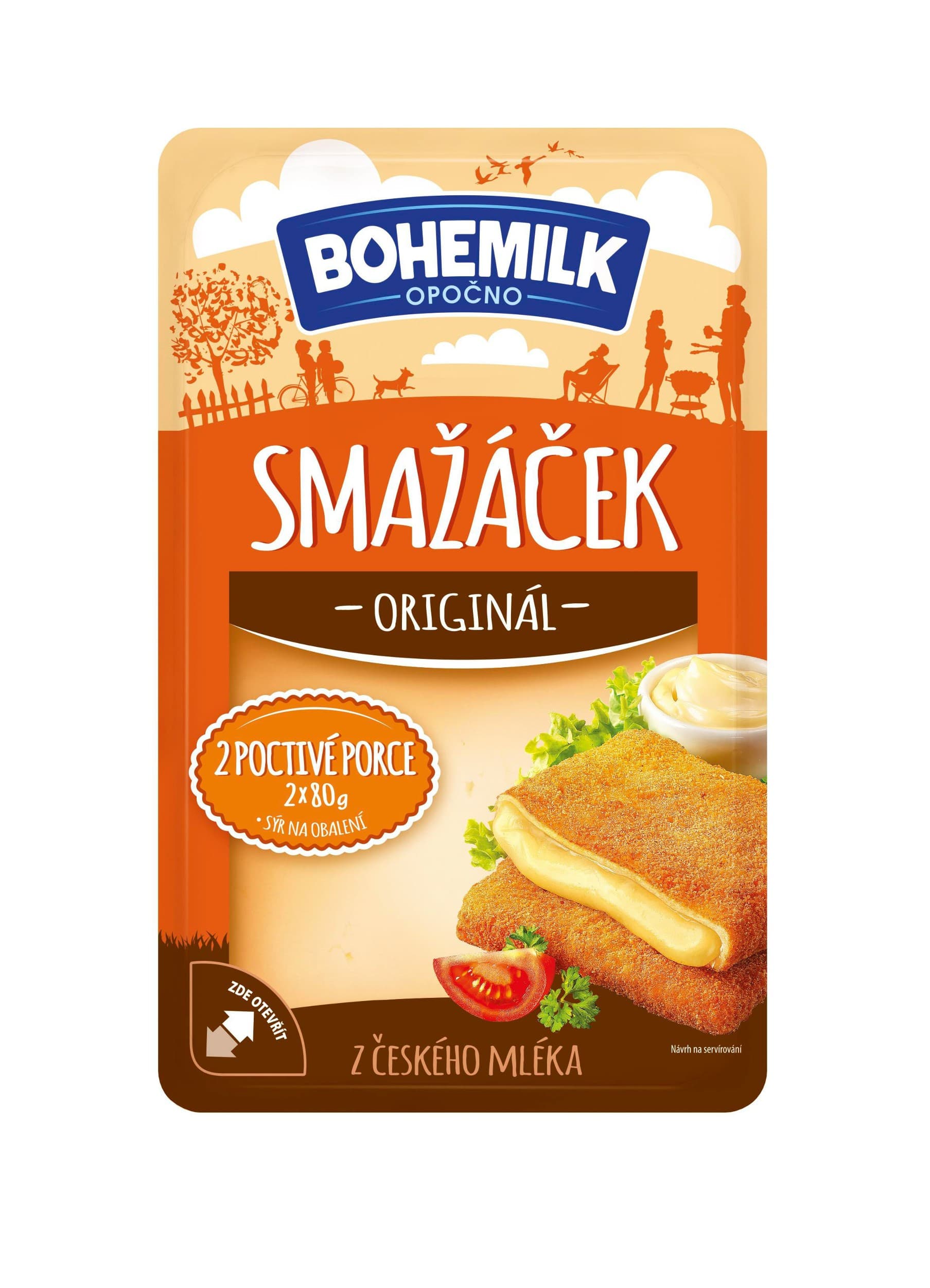 Bohemilk Smažáček 2x80g