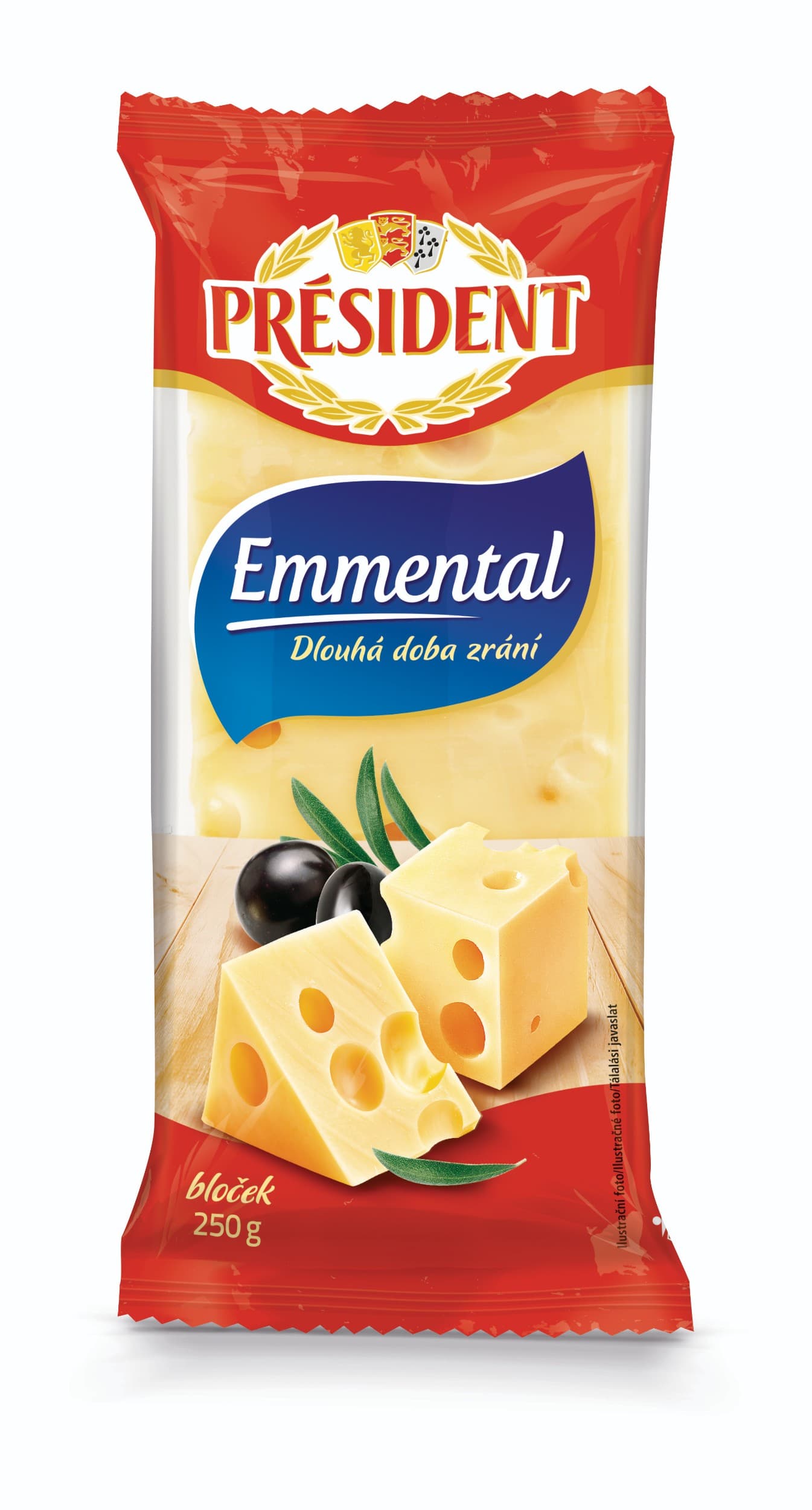 Président Emmental bloček 250 g