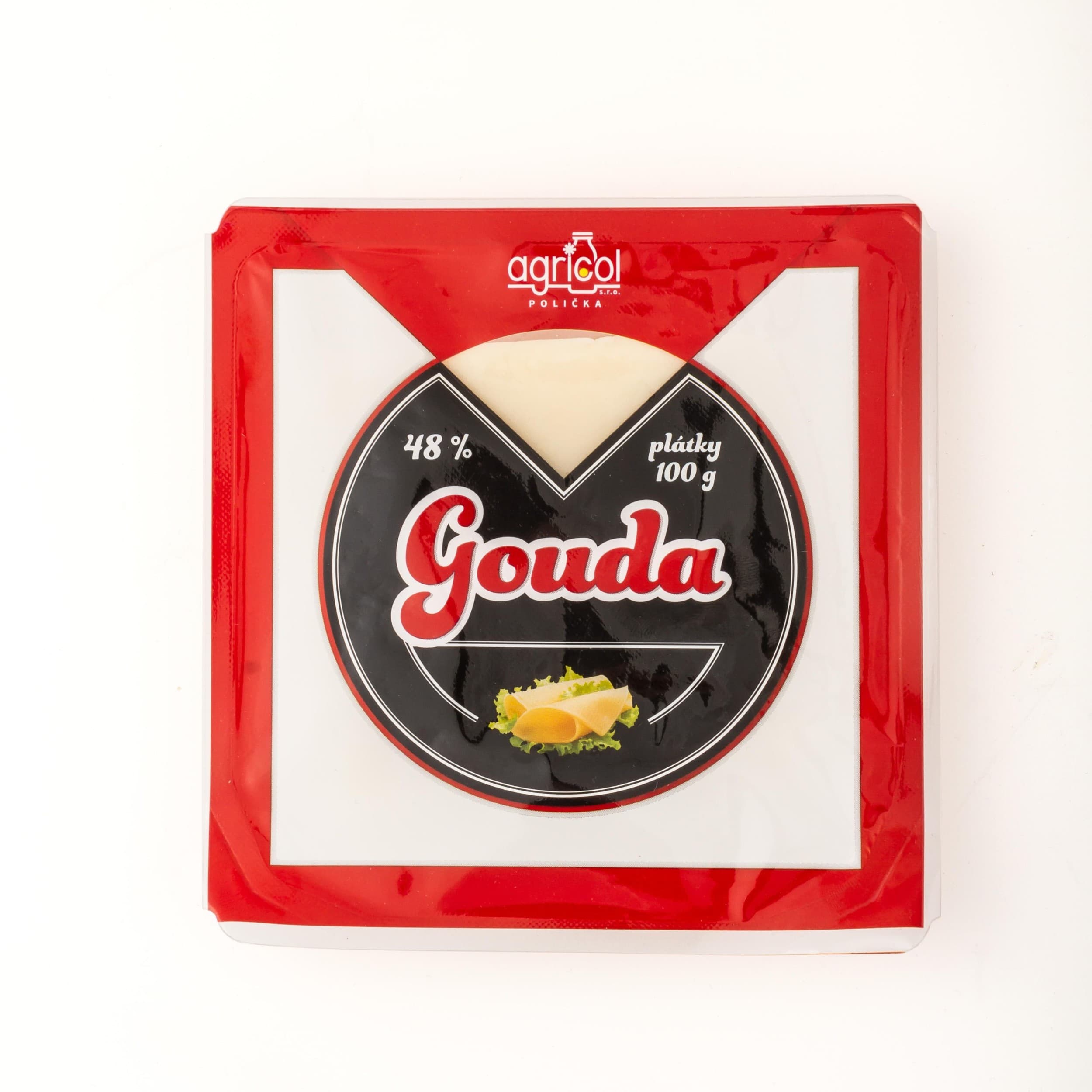 Agricol Gouda 48% plátky 100g