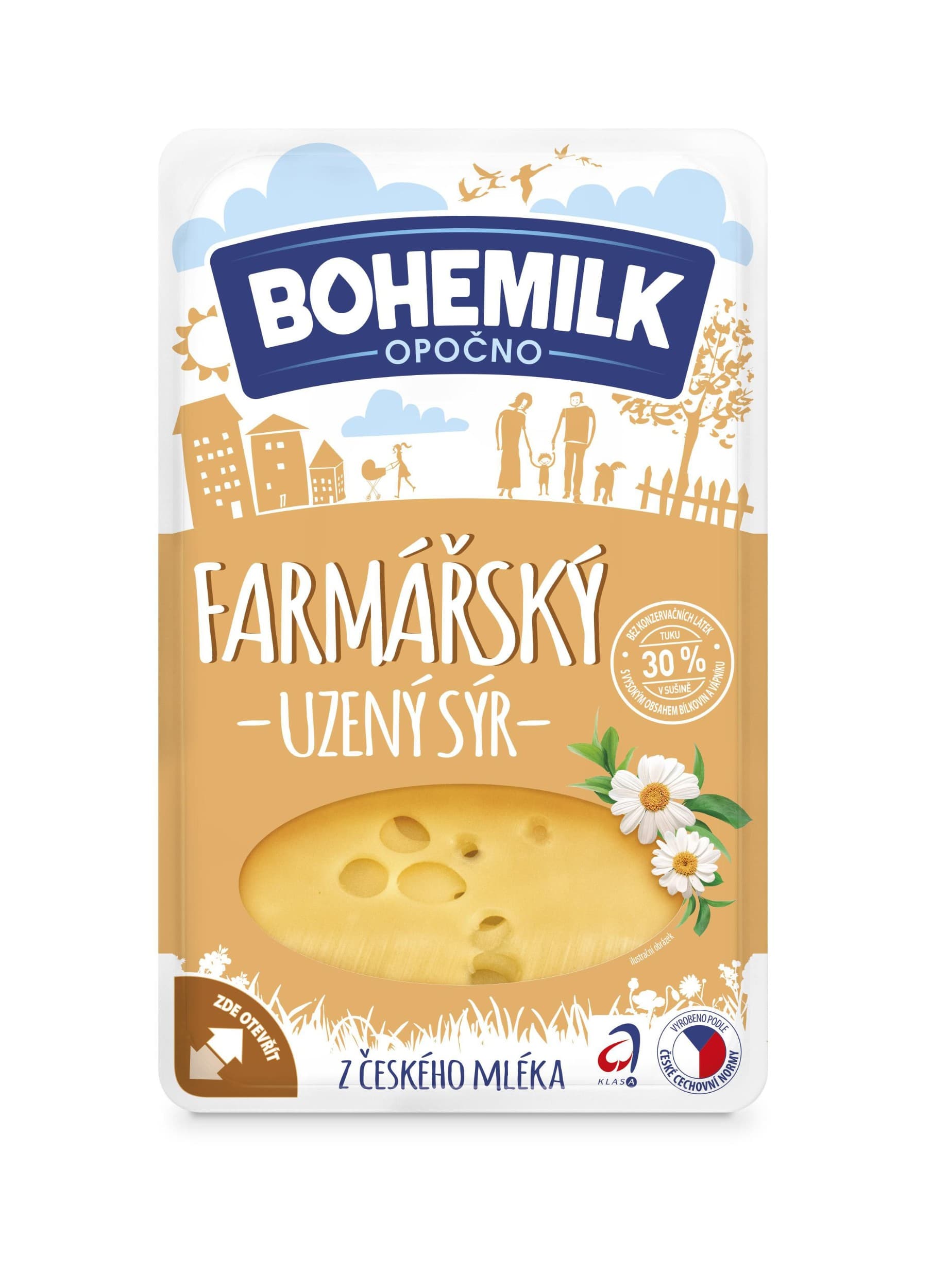 Moravia Farmářský uzený sýr 100g