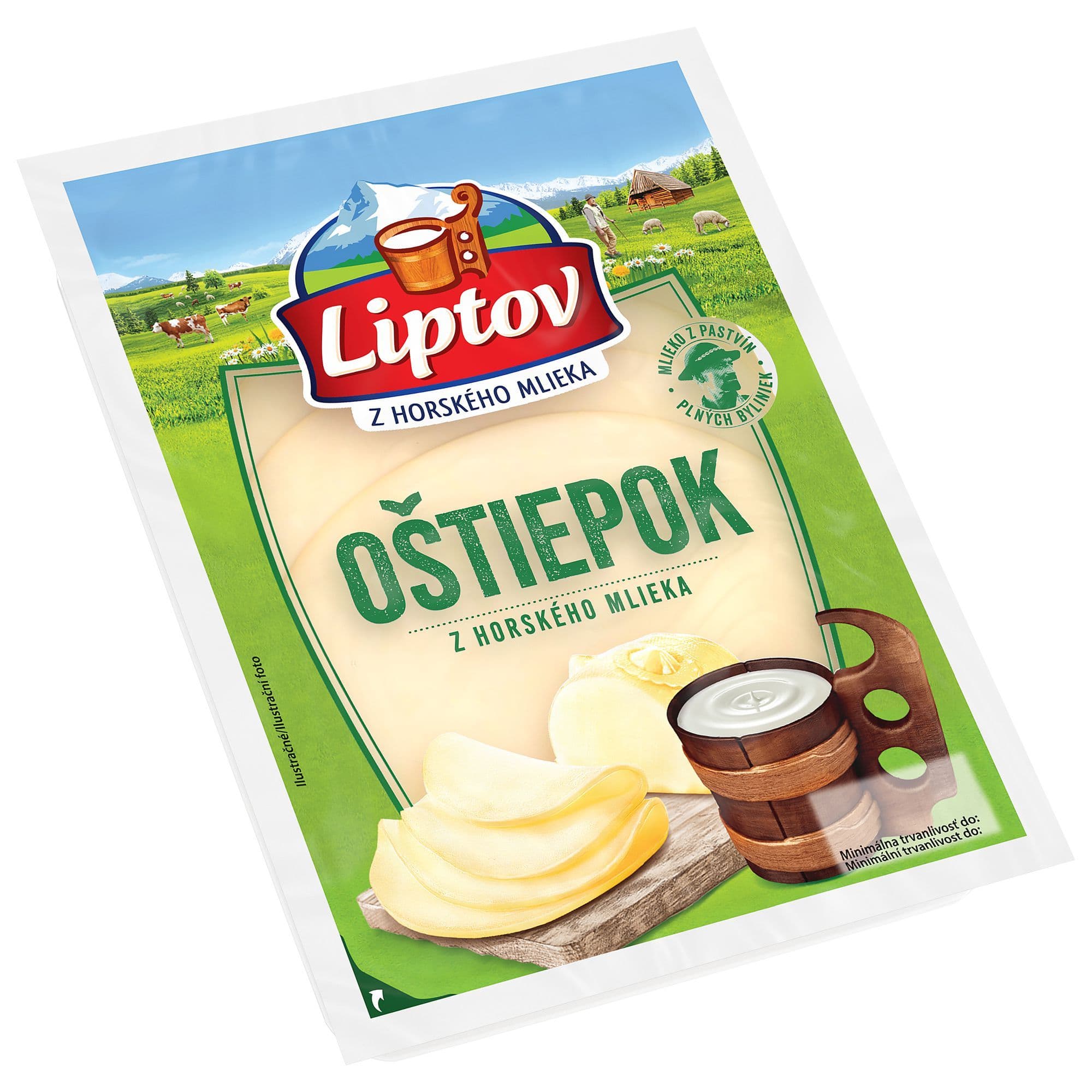 Liptov Oštiepok plátky neuzené