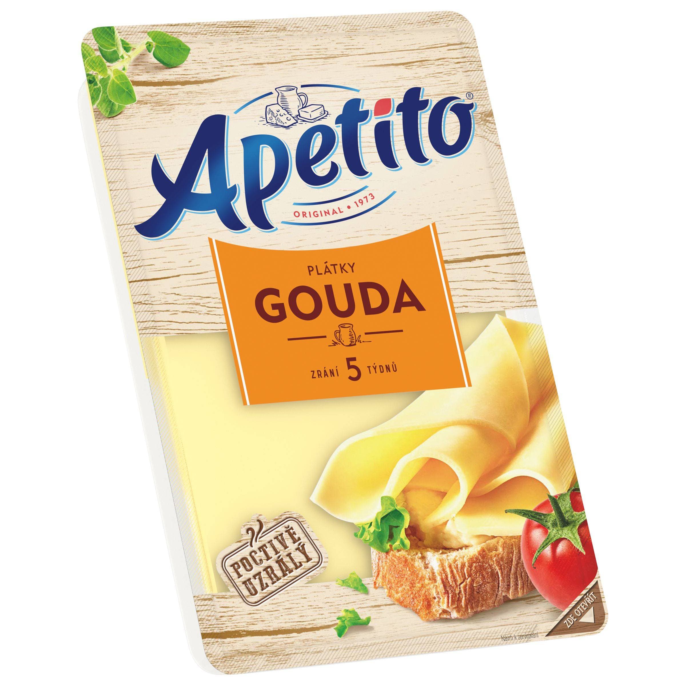 Apetito plátky Gouda 90g