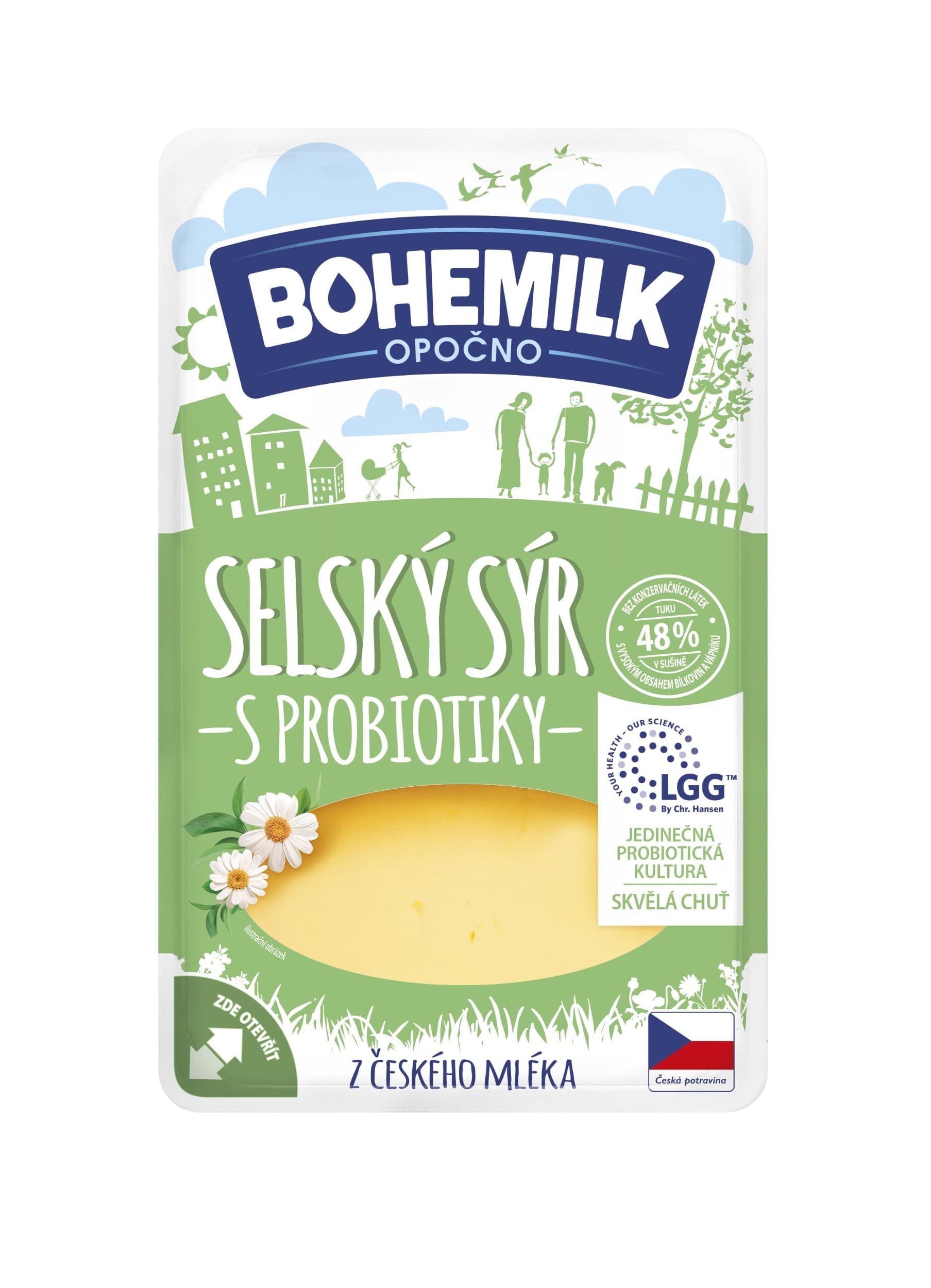 Moravia Selský sýr s probiotiky 100g