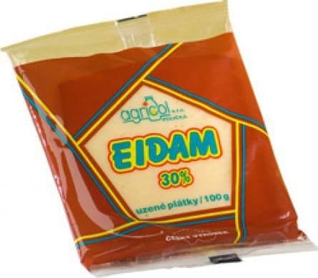 Agricol Eidam 30% uzené plátky 100 g