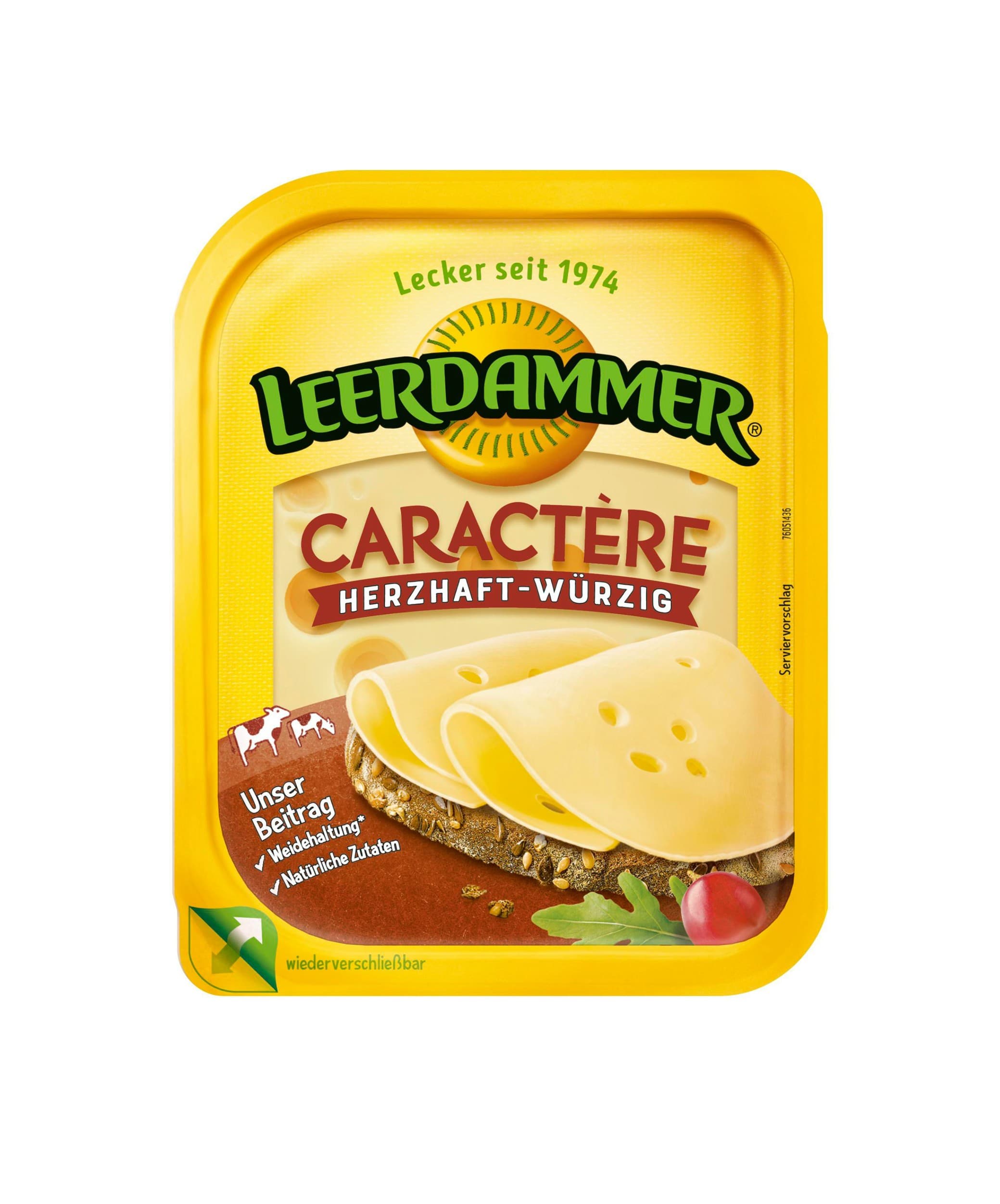 Leerdammer Caractére plátky 125g
