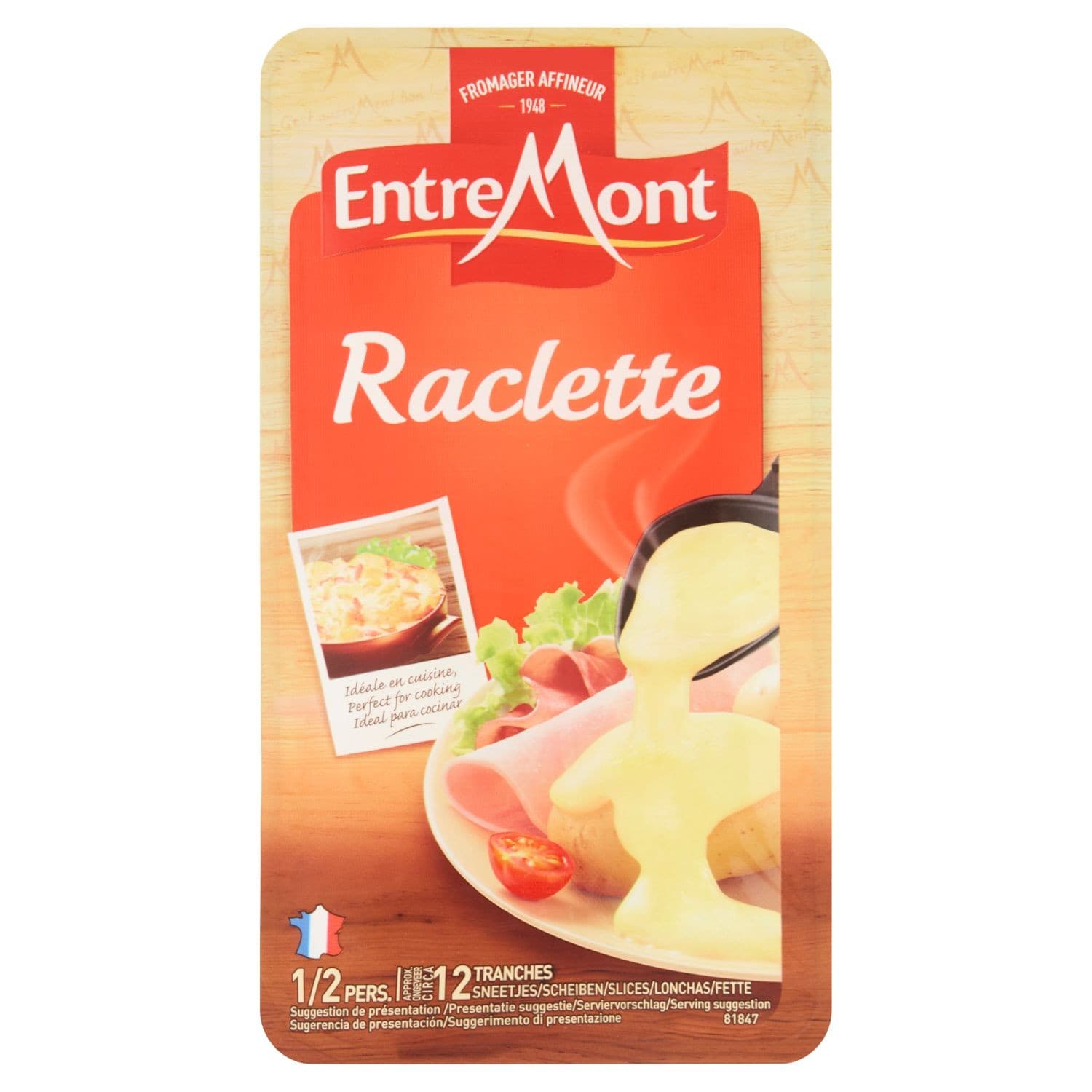 Entremont Raclette plátky 250 g
