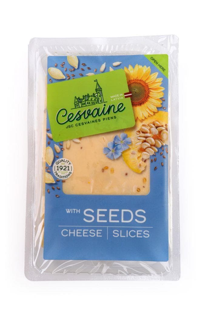 Sýr Cesvaine s pískavící a semínky 125g plátky