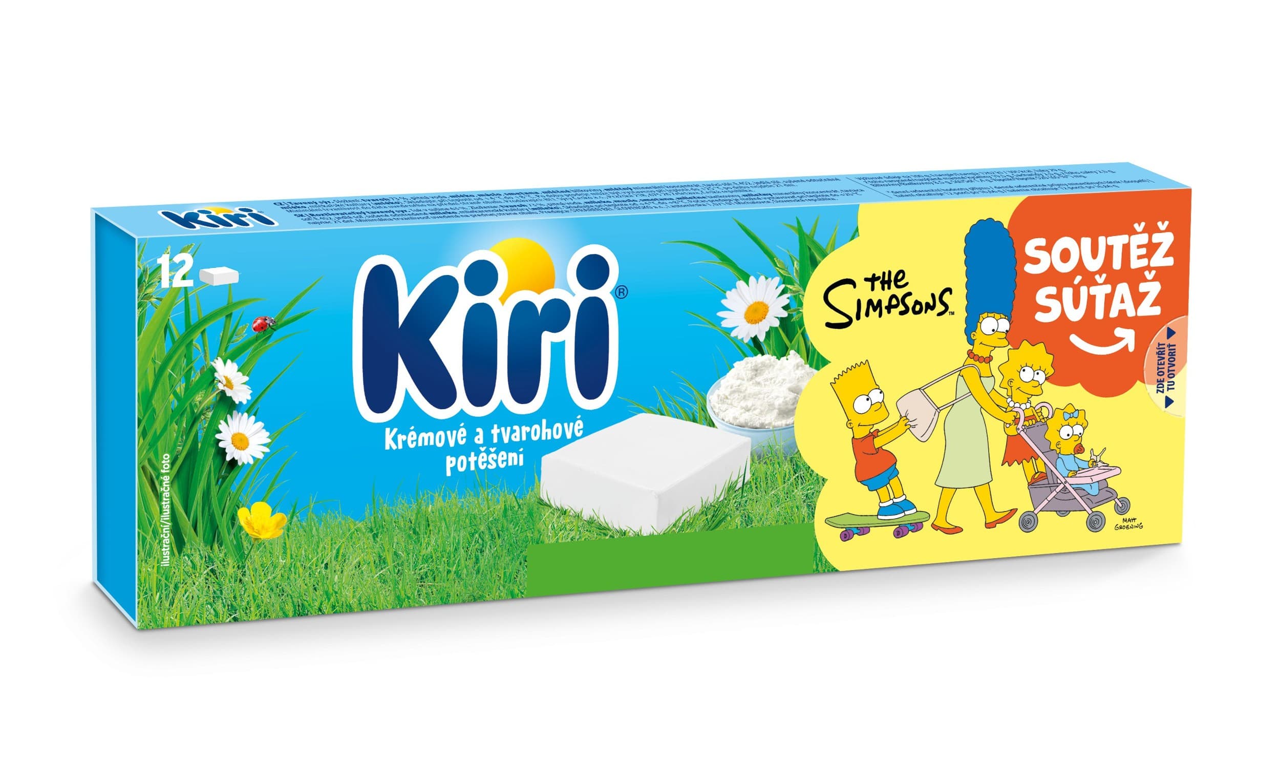 Kiri Z tvarohu a smetany 12 porcí 200 g