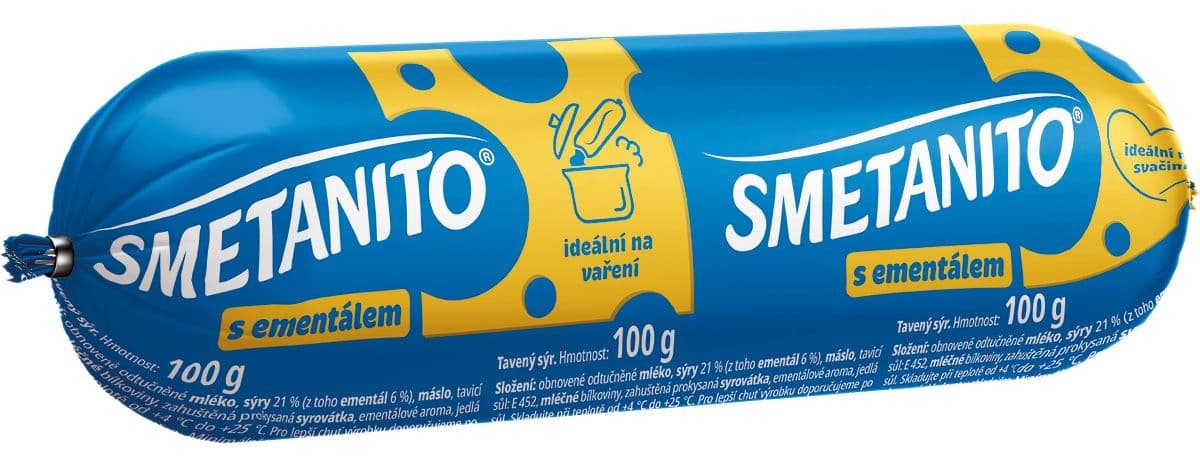 Smetanito střívko s ementálem 100g