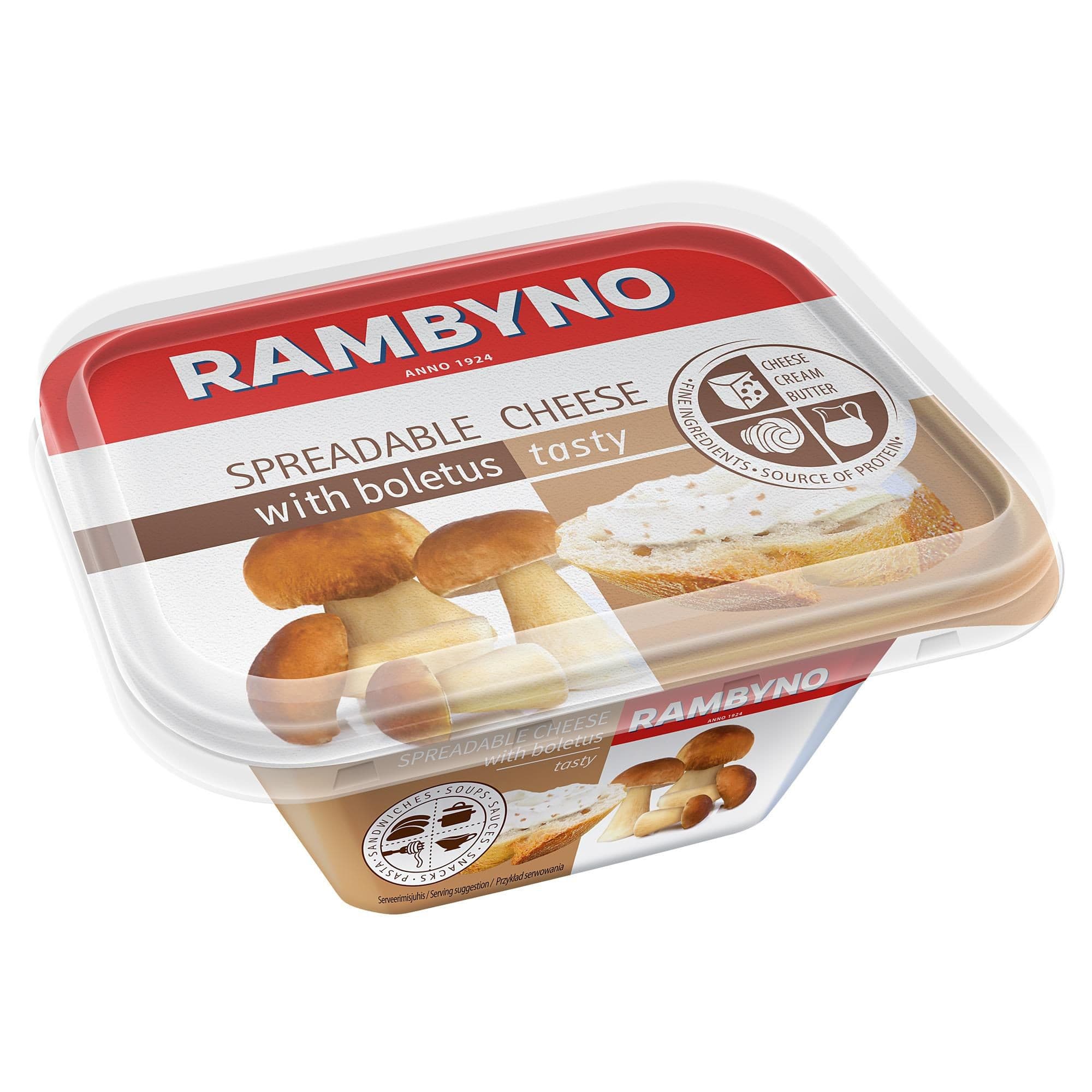 Tavený sýr Žemaitijos s houbami, 50% t.v.s. 175 g