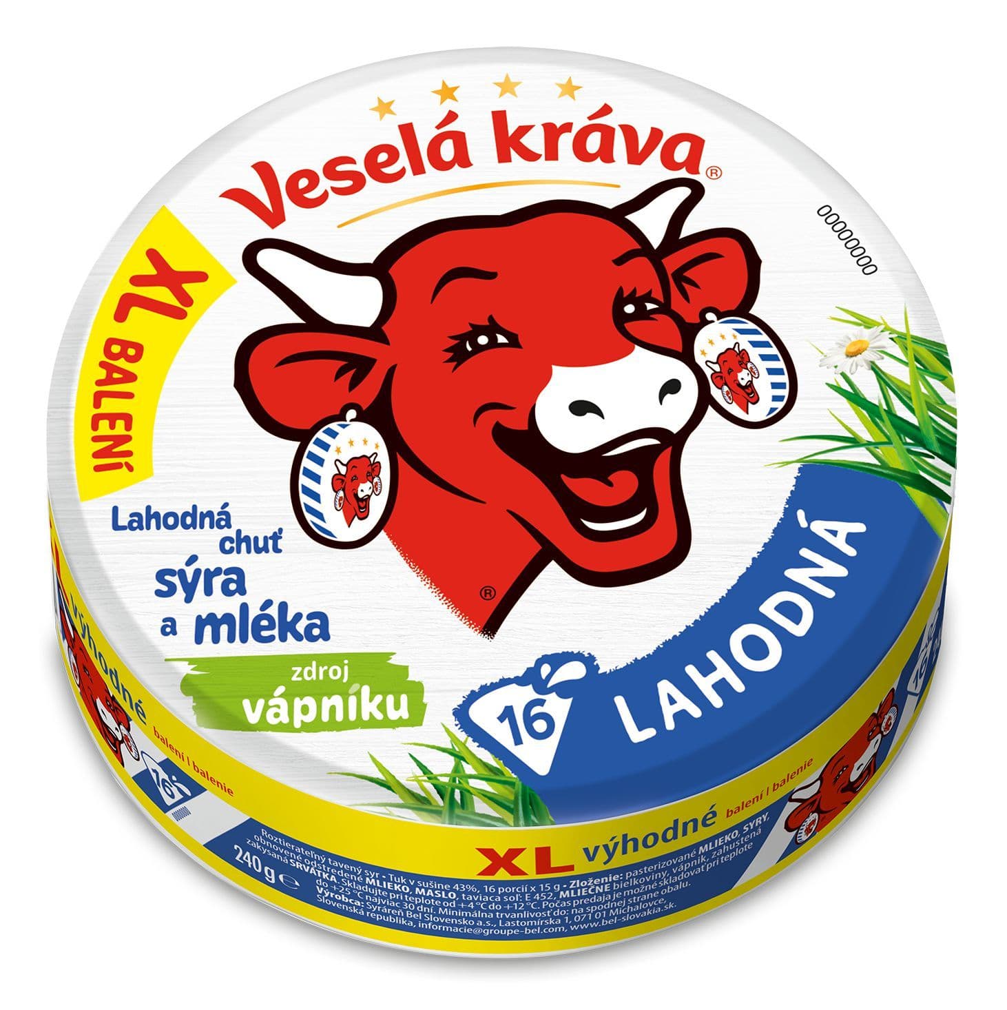 Veselá Kráva XL lahodná 16ks 240 g