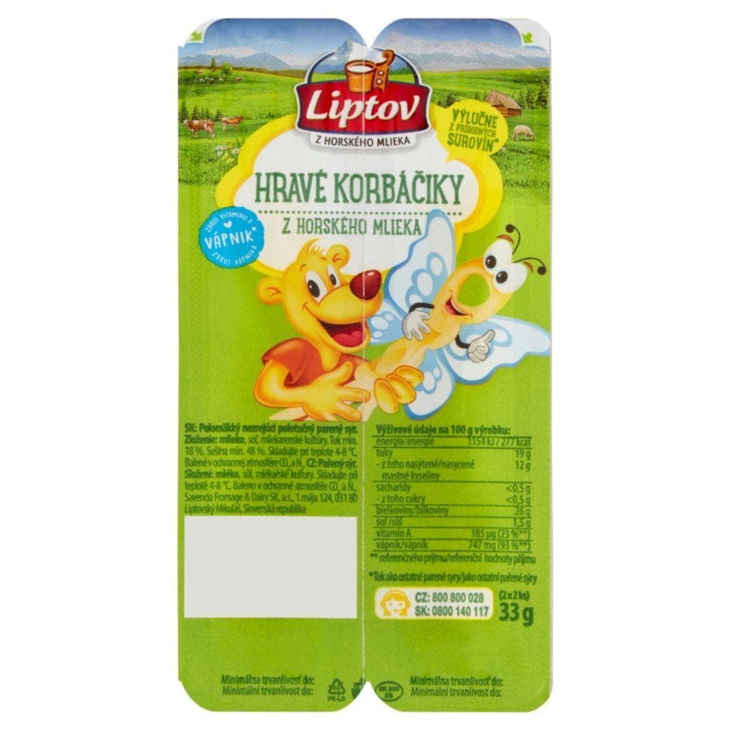 Liptov Hravé korbáčiky 33g